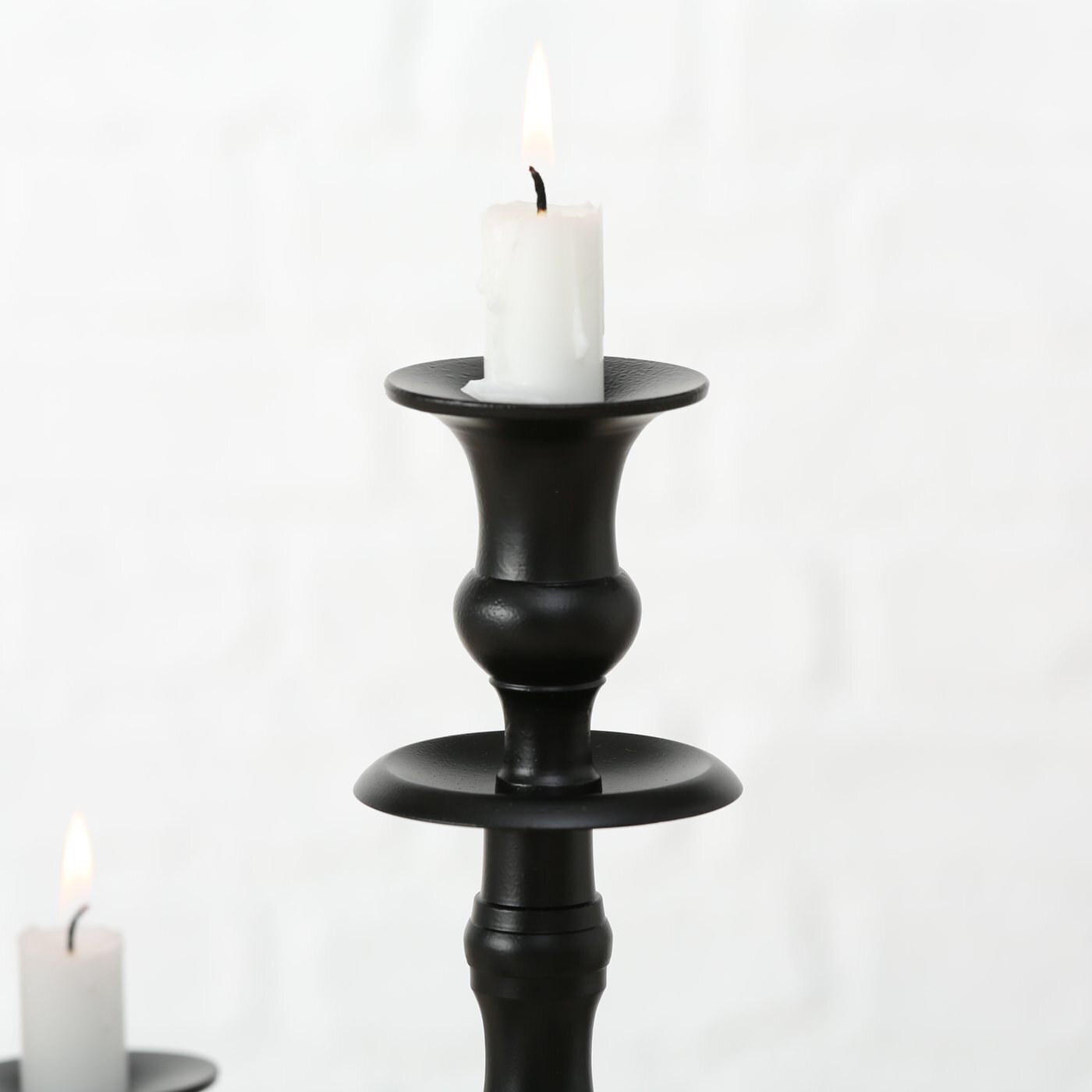 Kerzenhalter Victoria schwarz, schwarz 