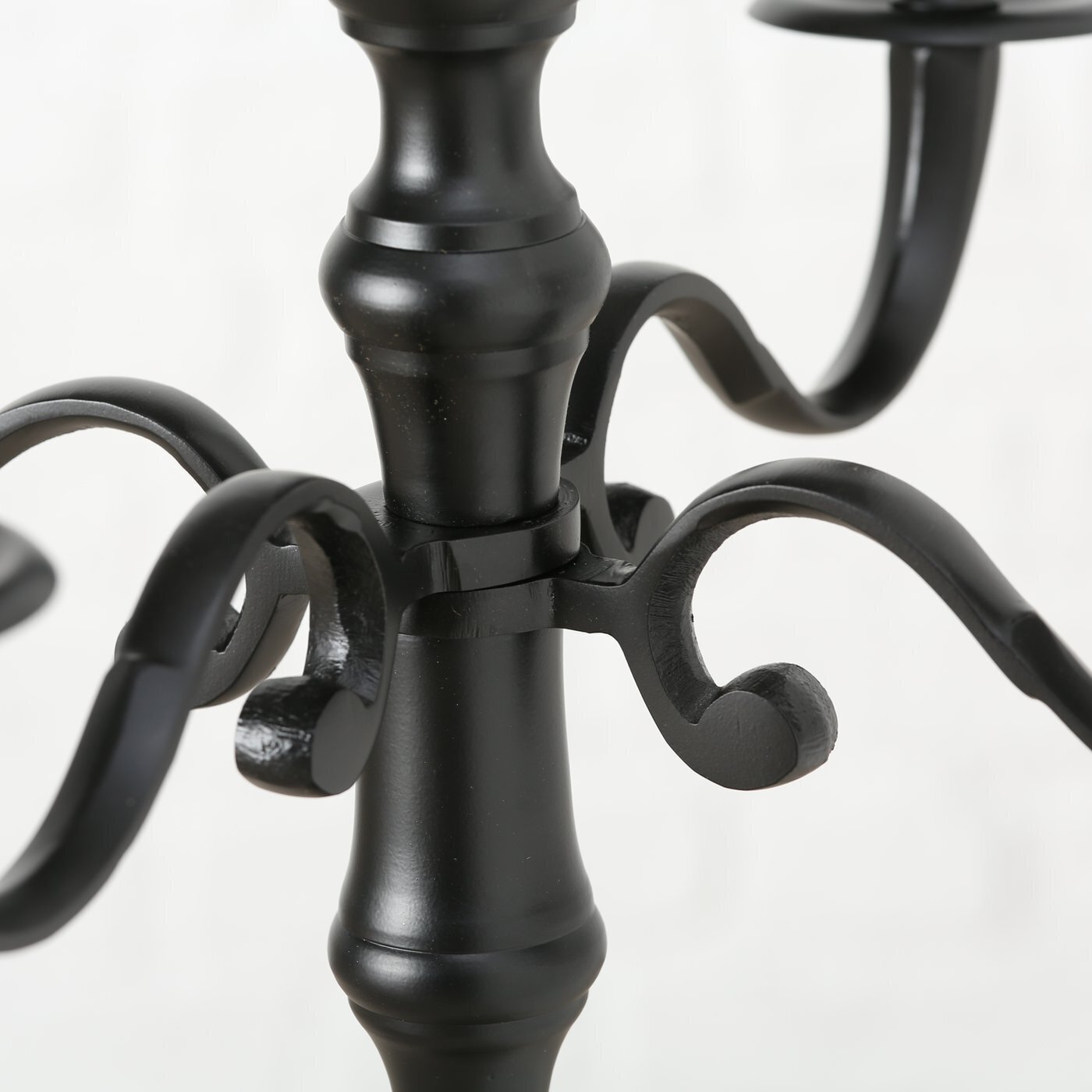 Kerzenhalter Victoria schwarz, schwarz 