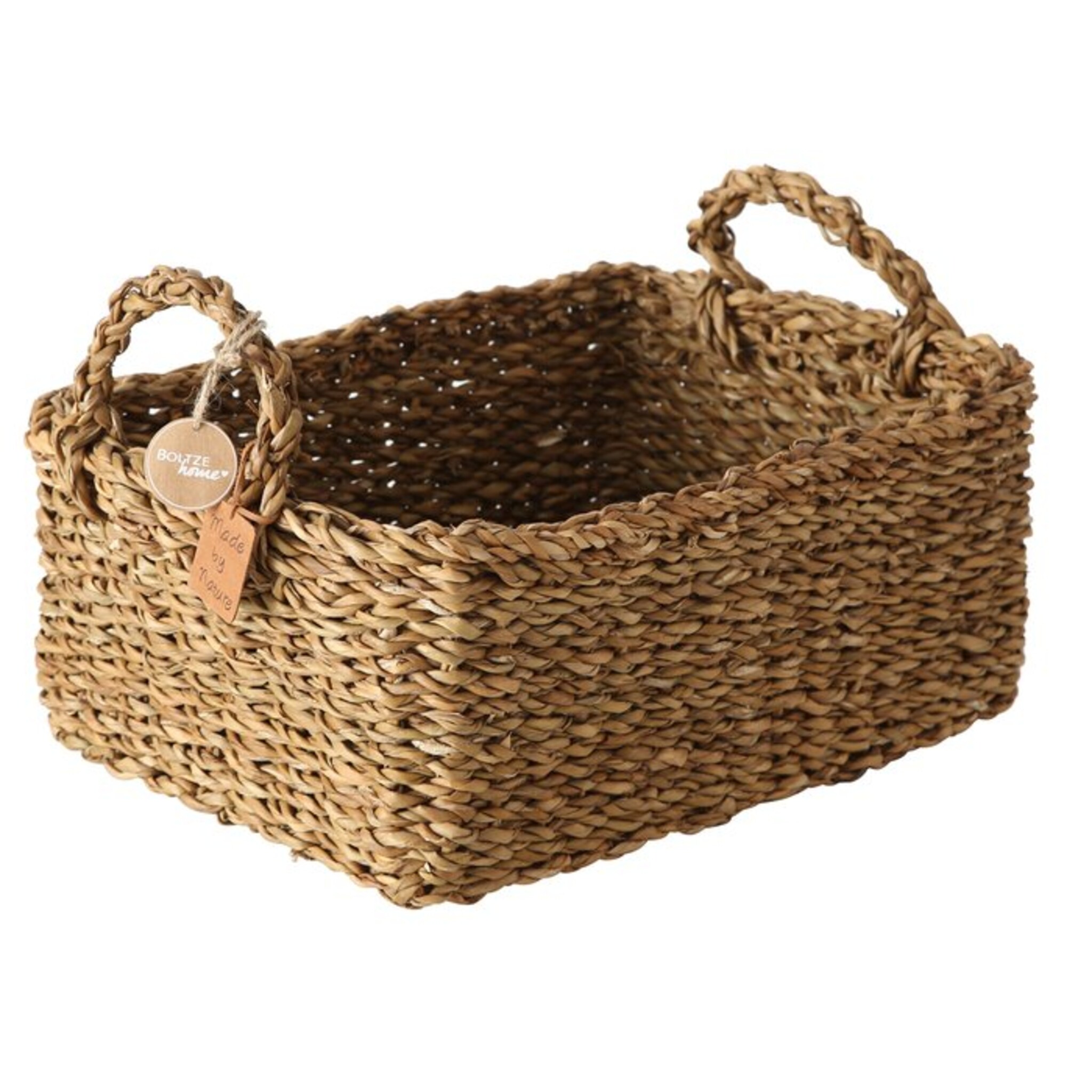 3-teiliges kleines Korbset aus Seegras Sophy,  