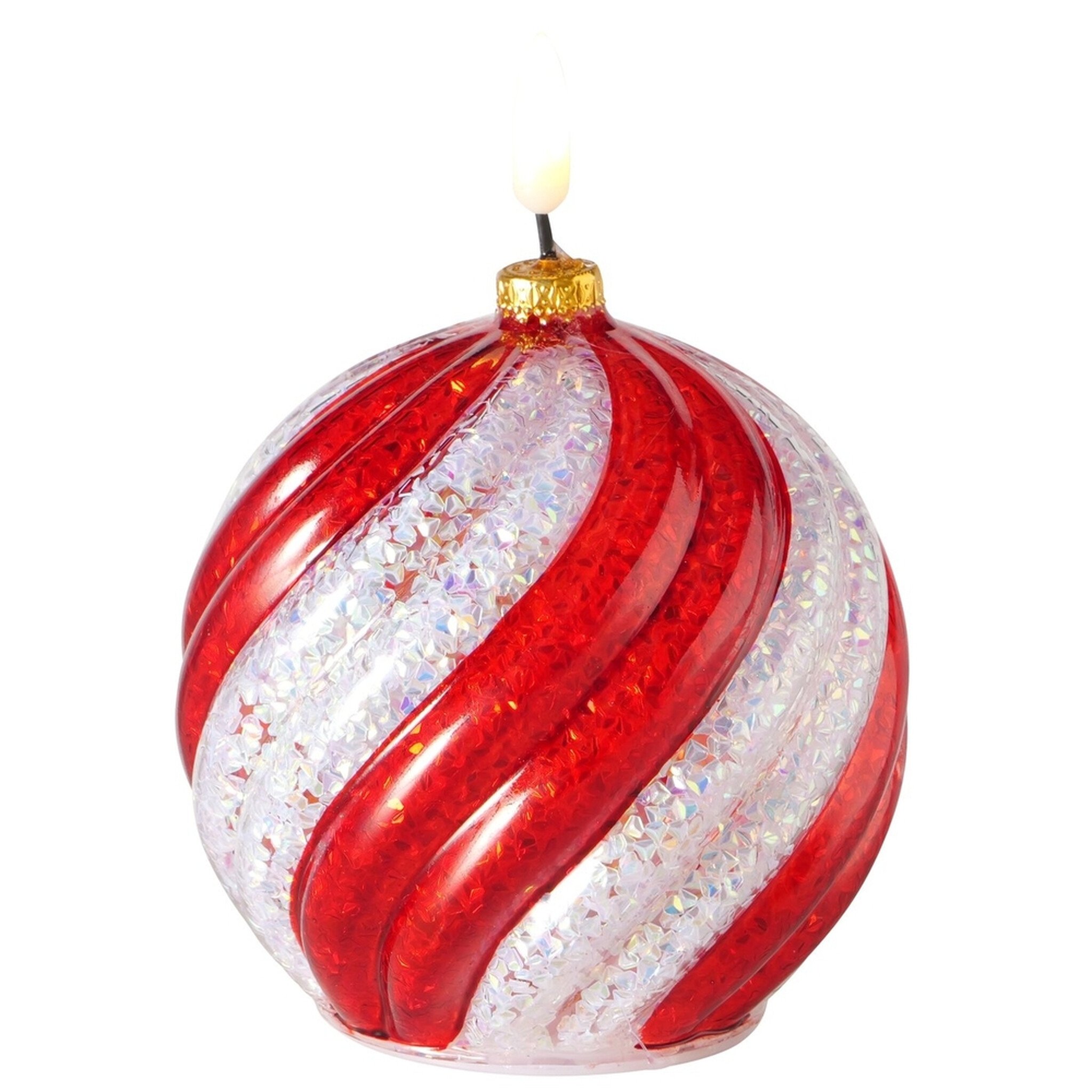 LED-Kerze Swirl