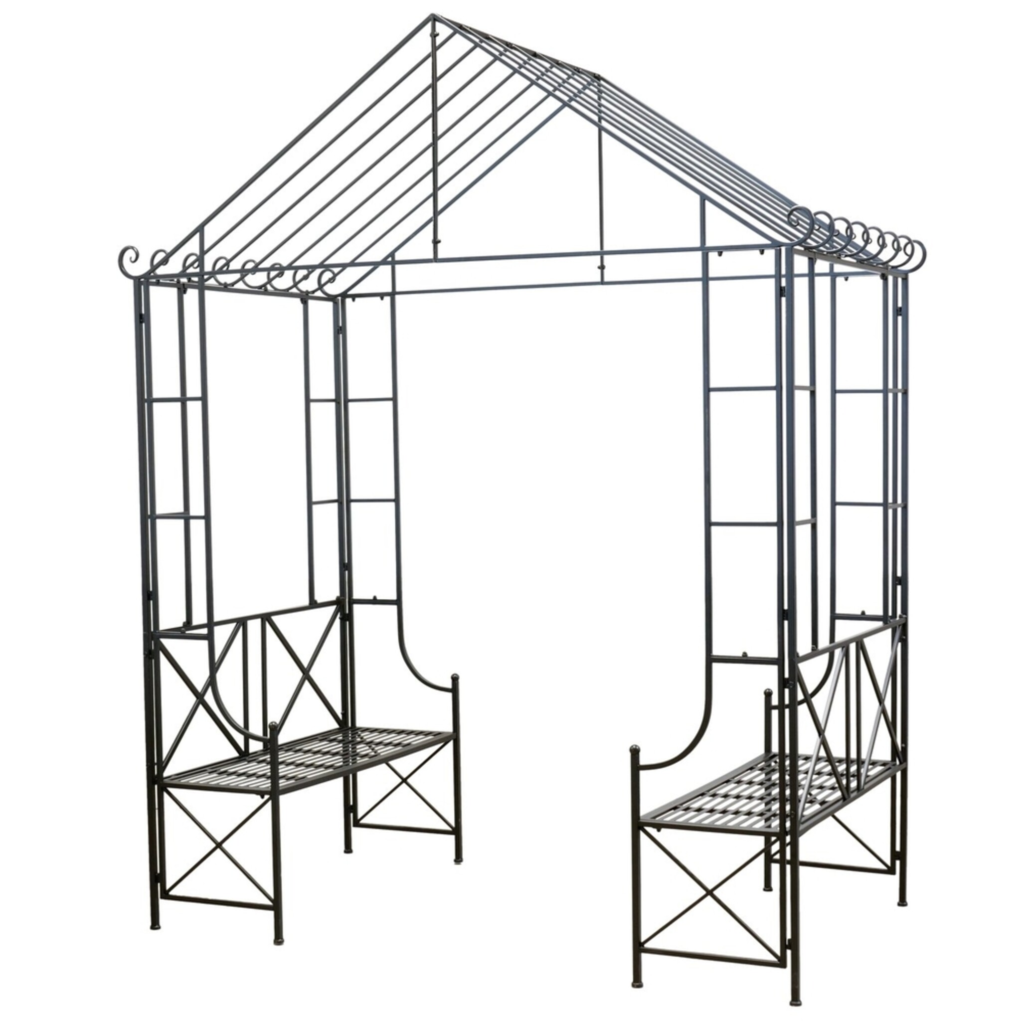 Pavillon Callum, schwarz 