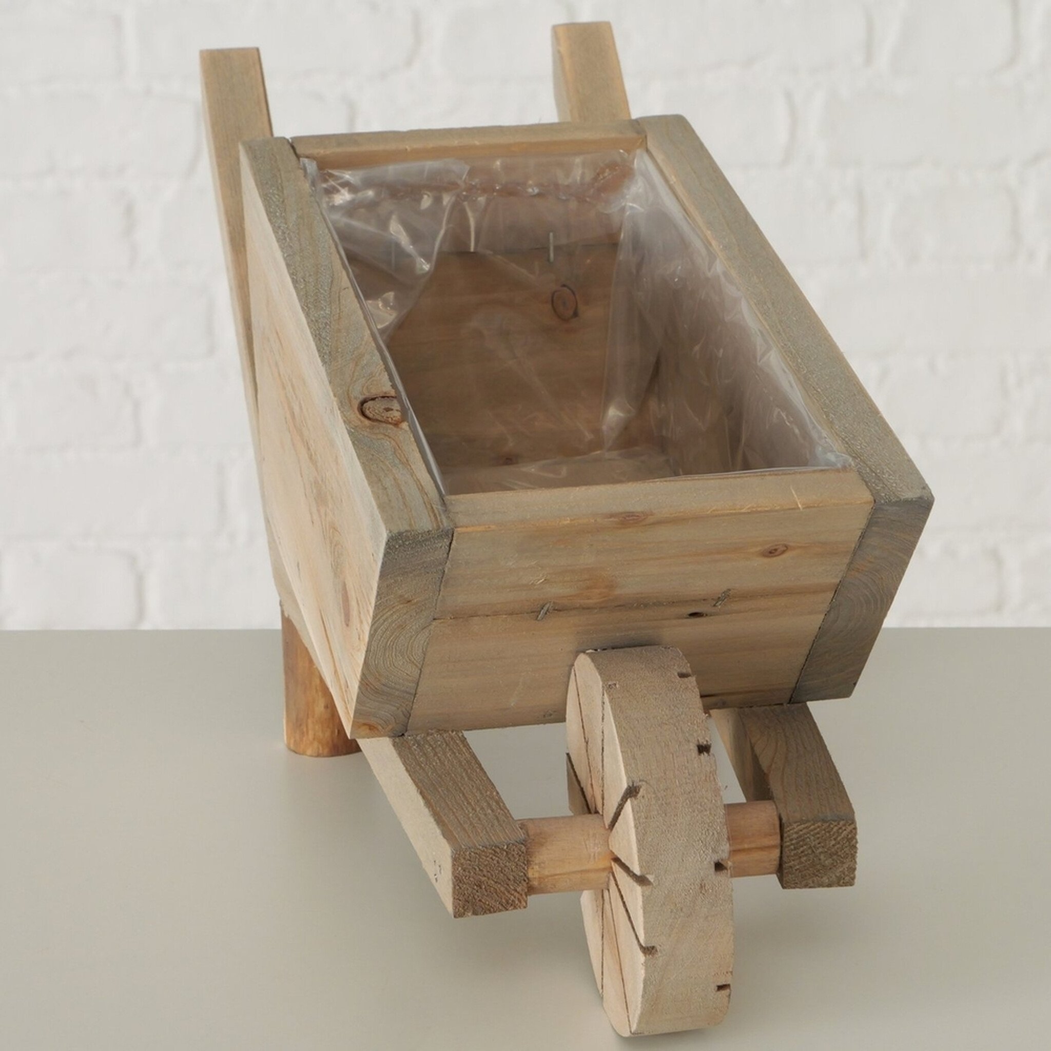 Pflanztopf Gardino Schubkarre Holz