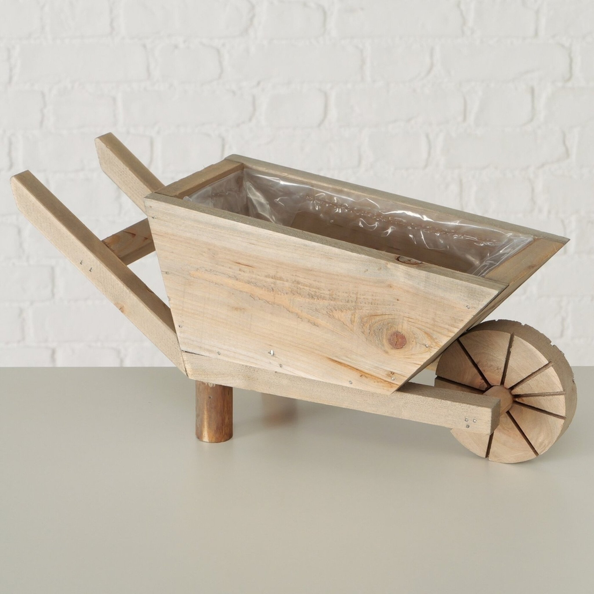 Pflanztopf Gardino Schubkarre Holz