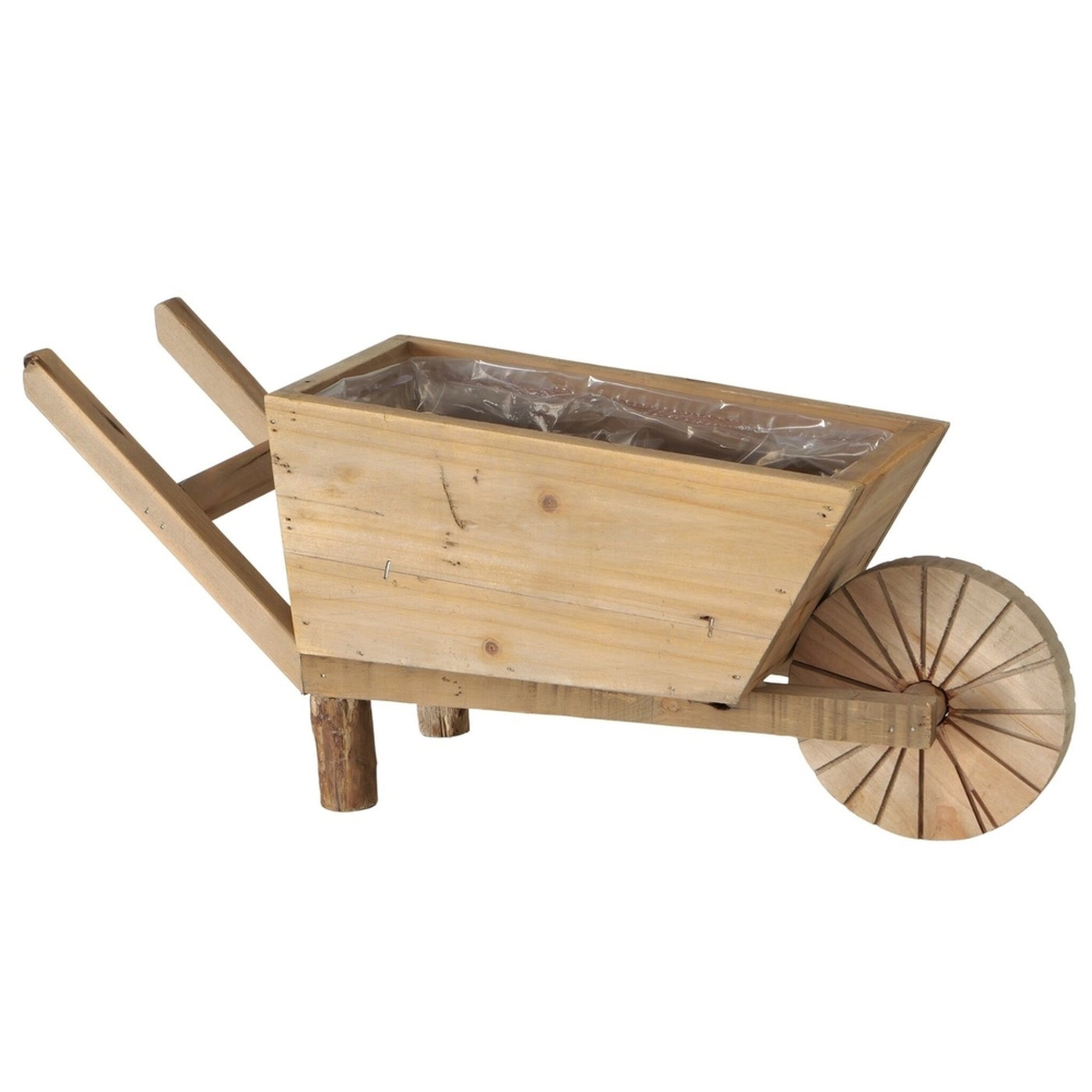 Pflanztopf Gardino Schubkarre Holz