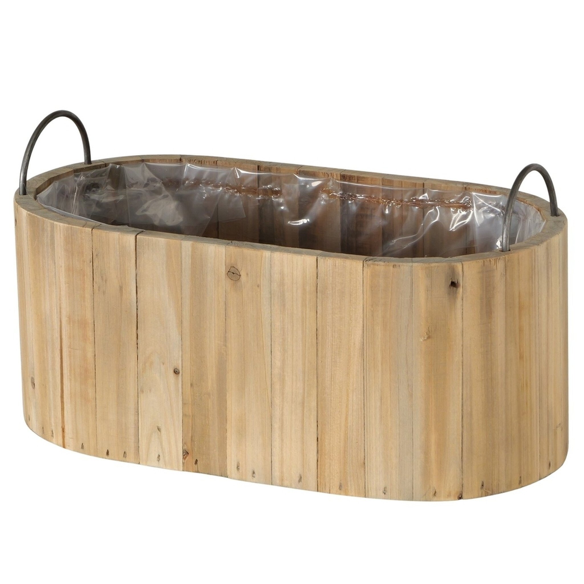 Boltze Pflanztopf Terrano 2er-Set Natur