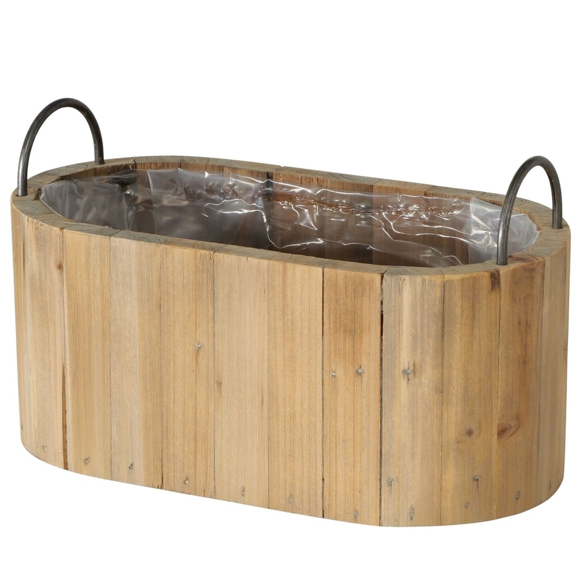 Boltze Pflanztopf Terrano 2er-Set Natur