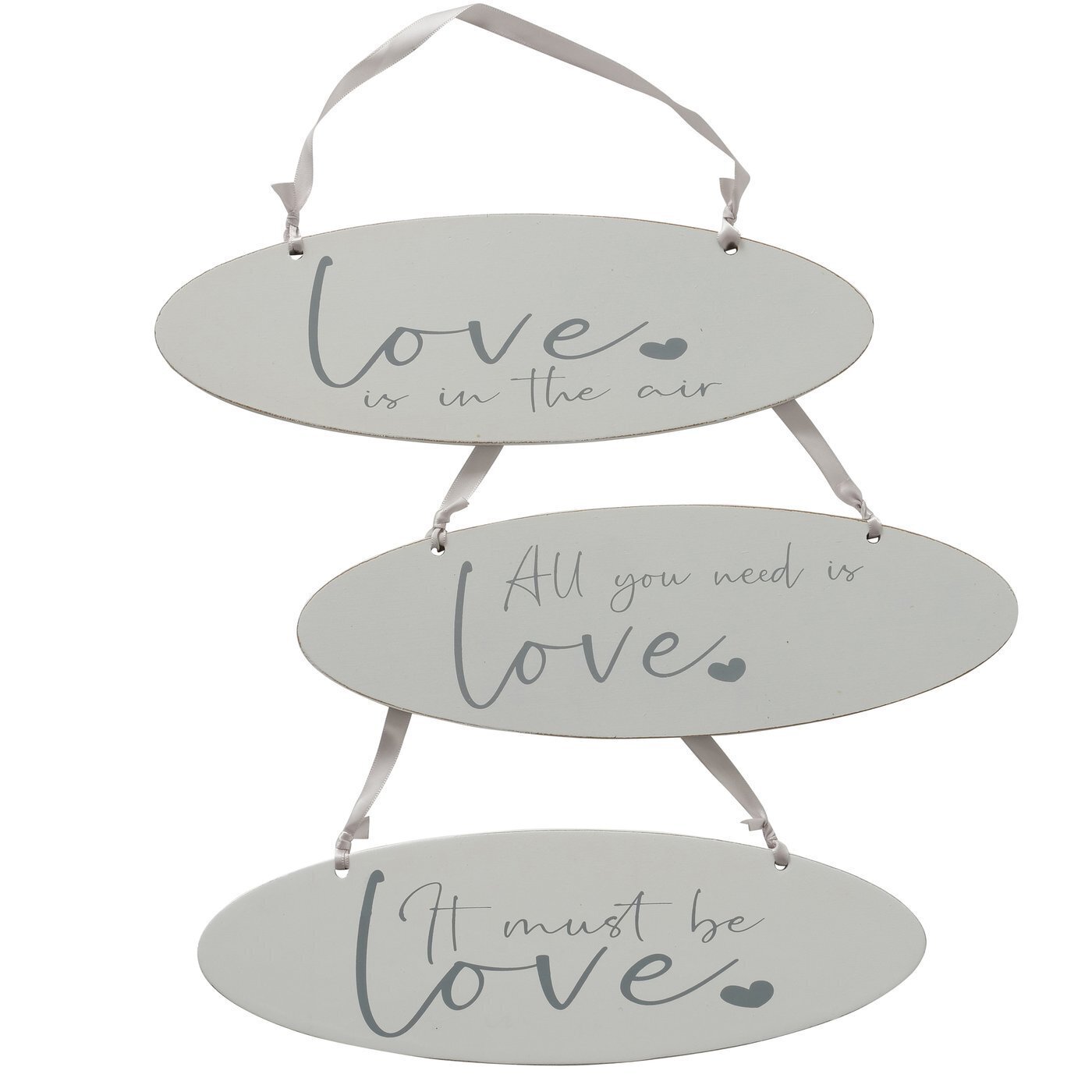 Schild Marry, weiss 