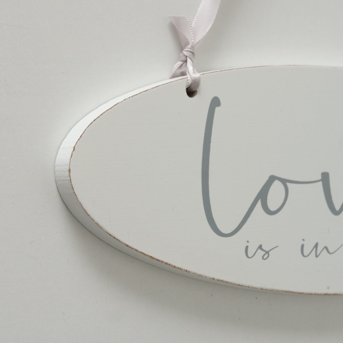 Schild Marry, weiss 