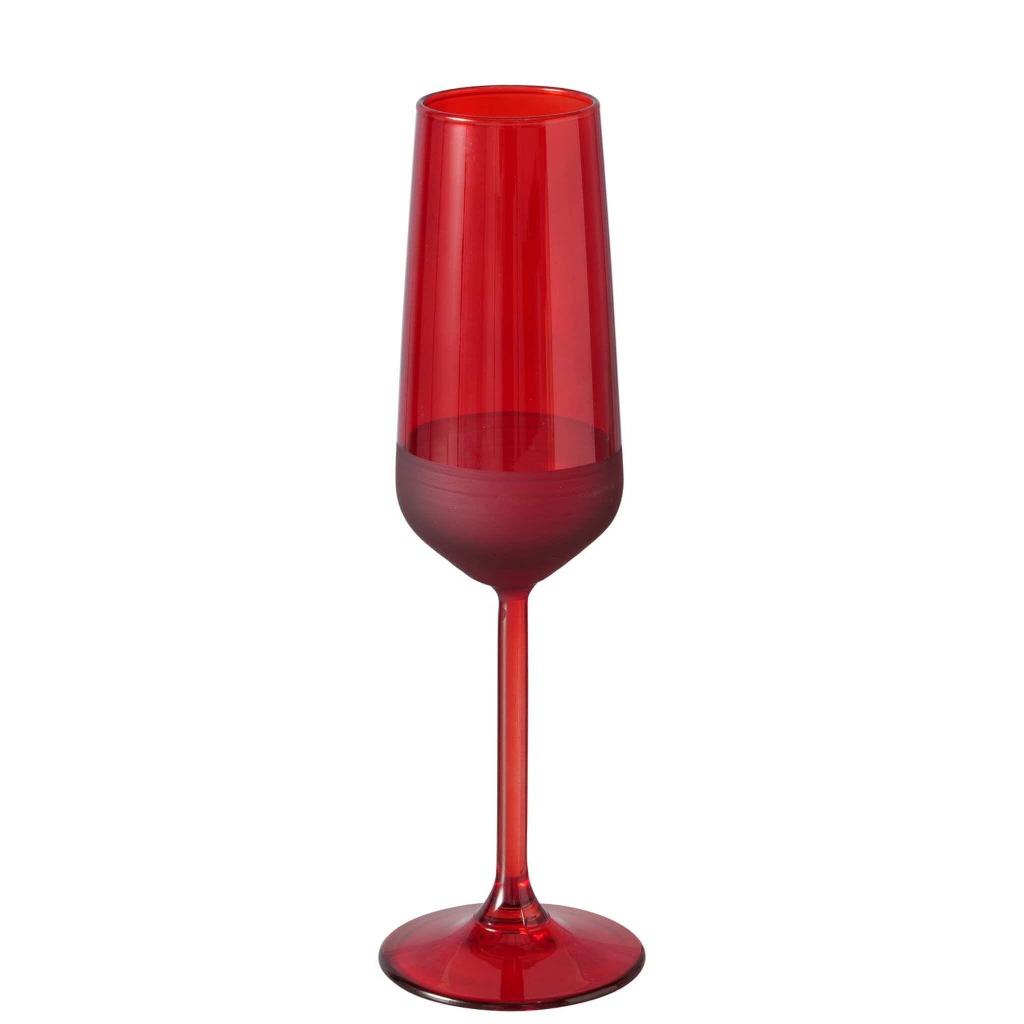 Sektglas Moluna, rot 