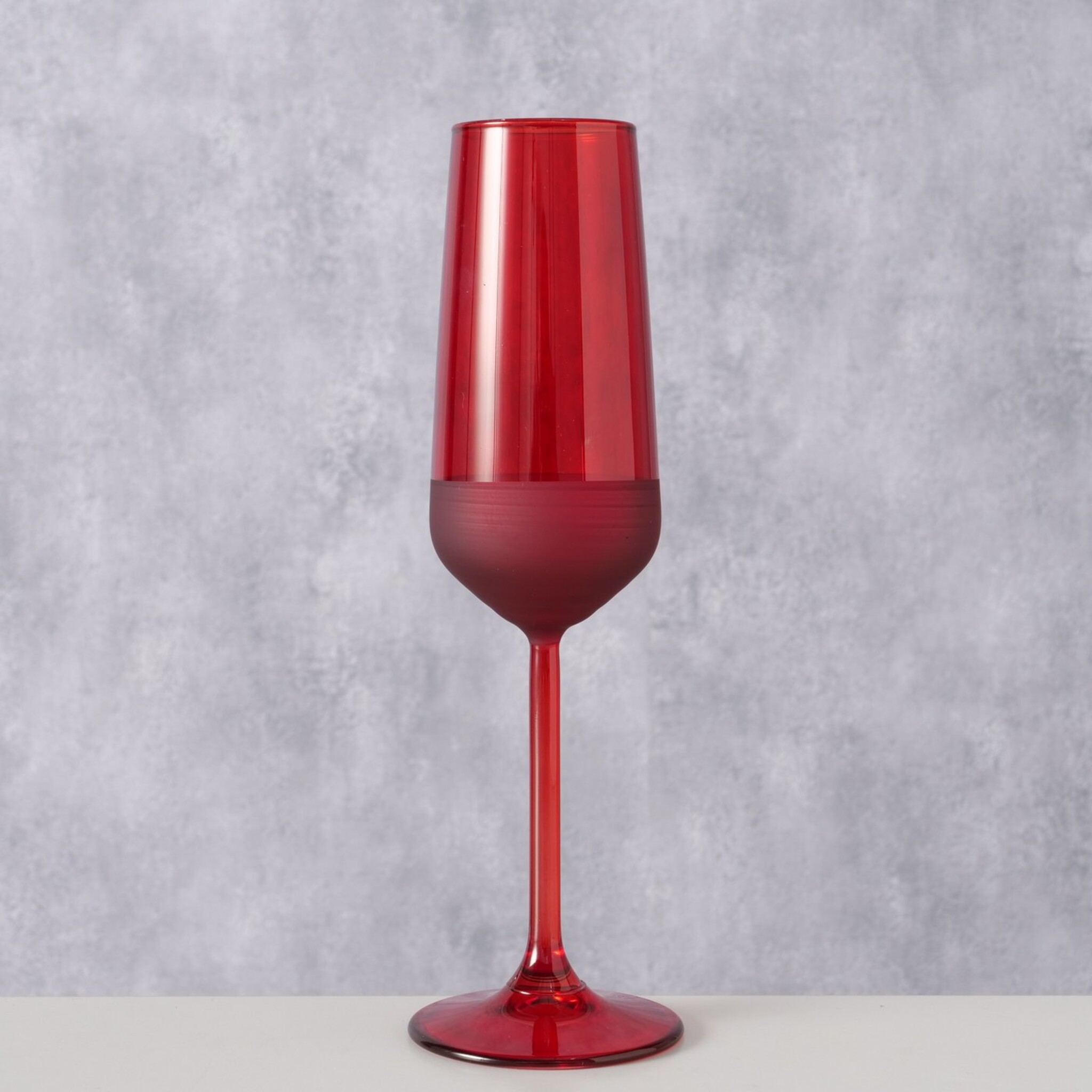 Sektglas Moluna, rot 