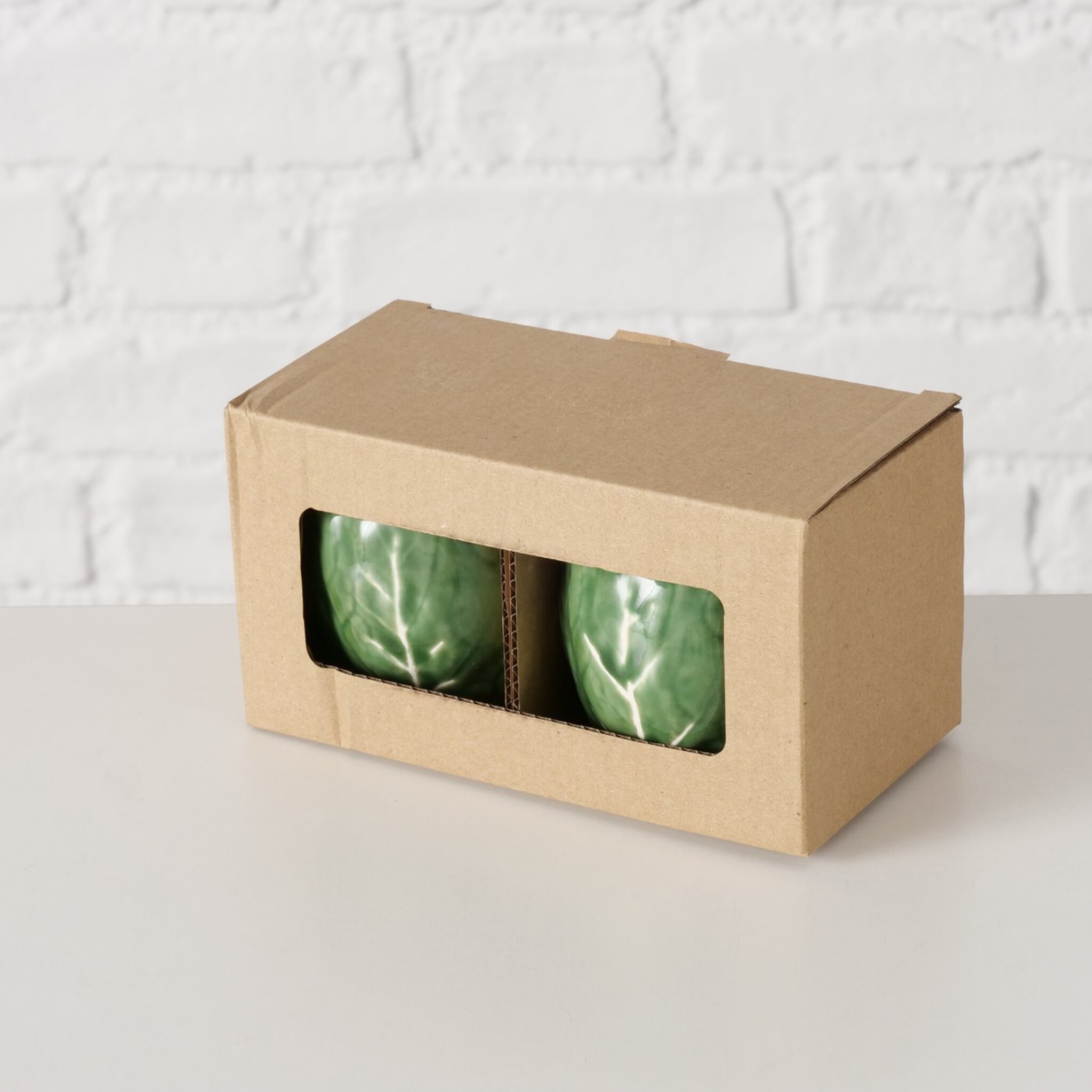 Streuer-Set Cabbage 2-teilig, grün 