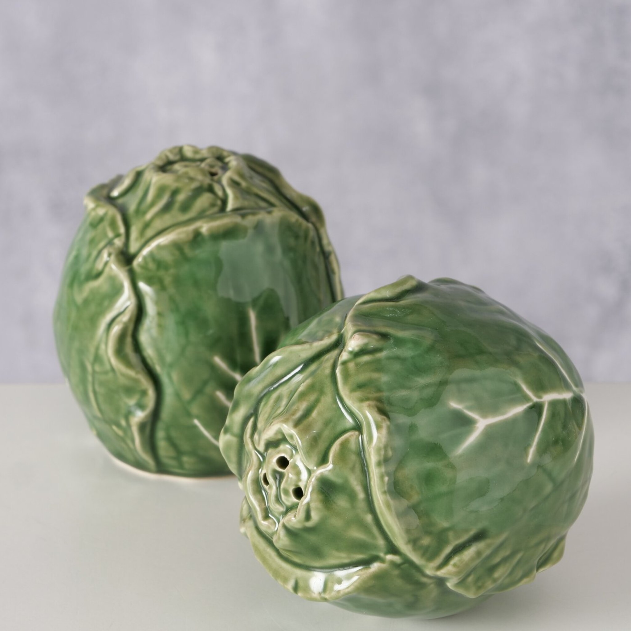 Streuer-Set Cabbage 2-teilig, grün 