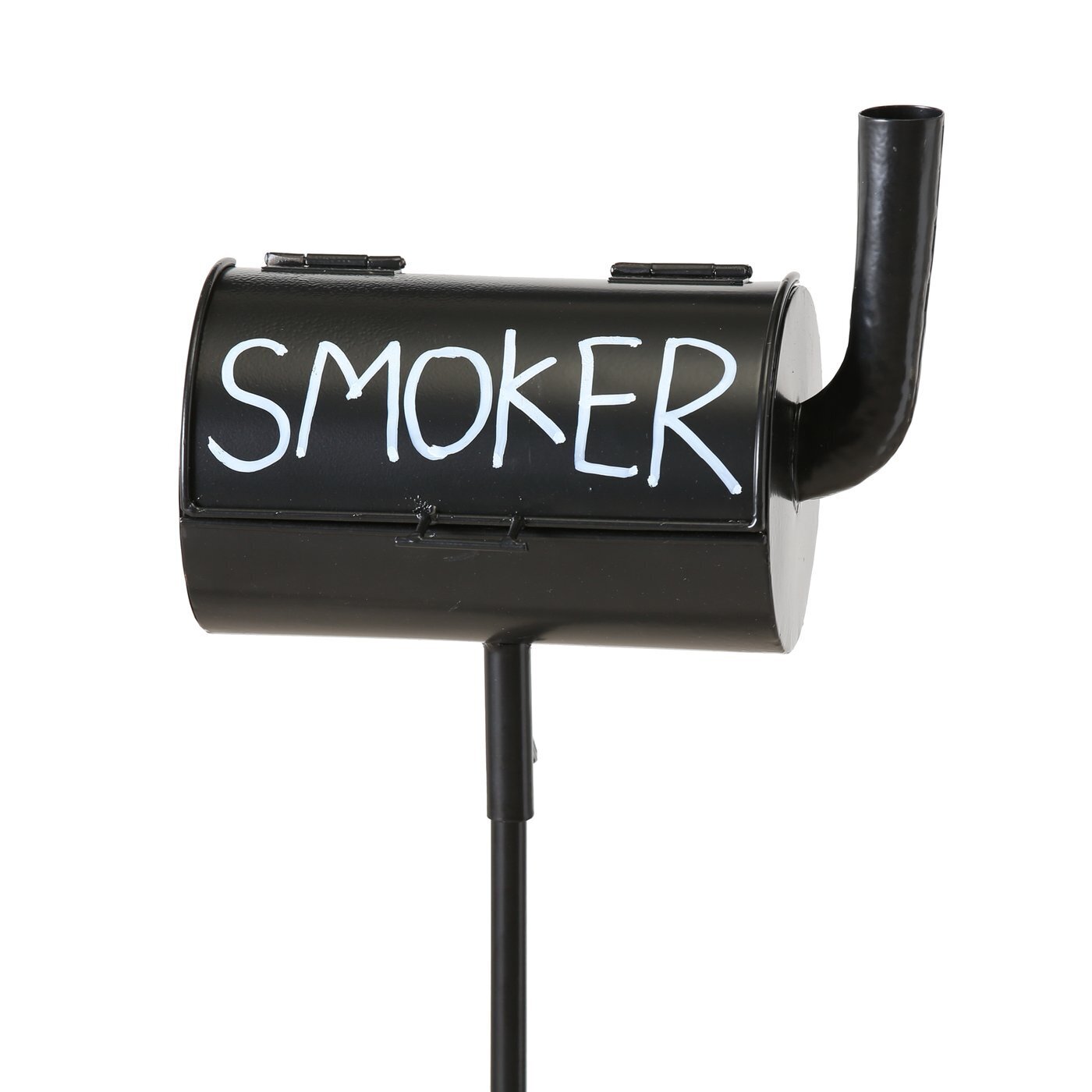 Sturmaschenbecher Smoker auf Stab, schwarz 
