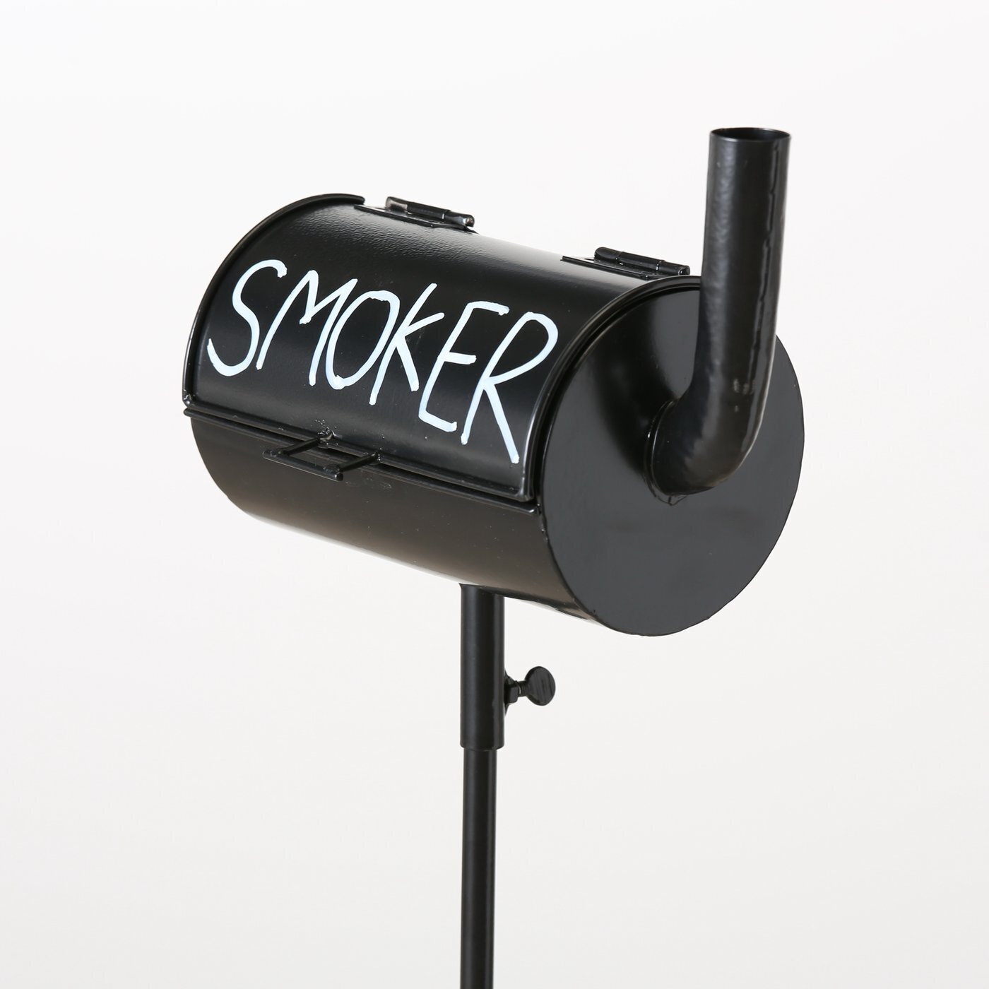 Sturmaschenbecher Smoker auf Stab, schwarz 