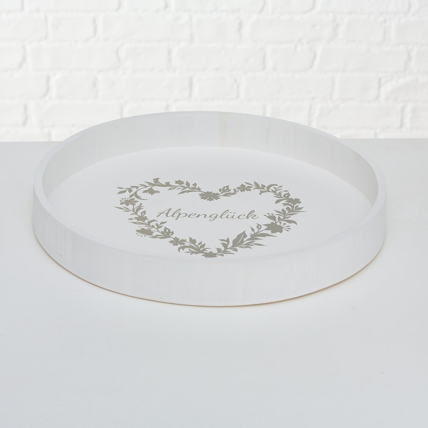 Tablett Berta 3er Set, weiss 