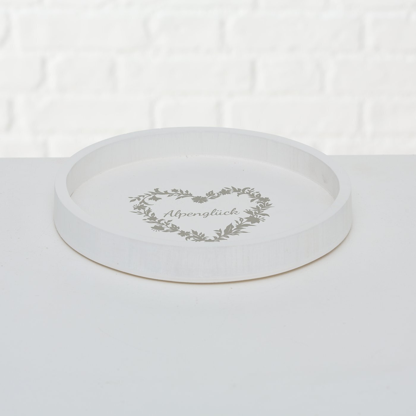 Tablett Berta 3er Set, weiss 