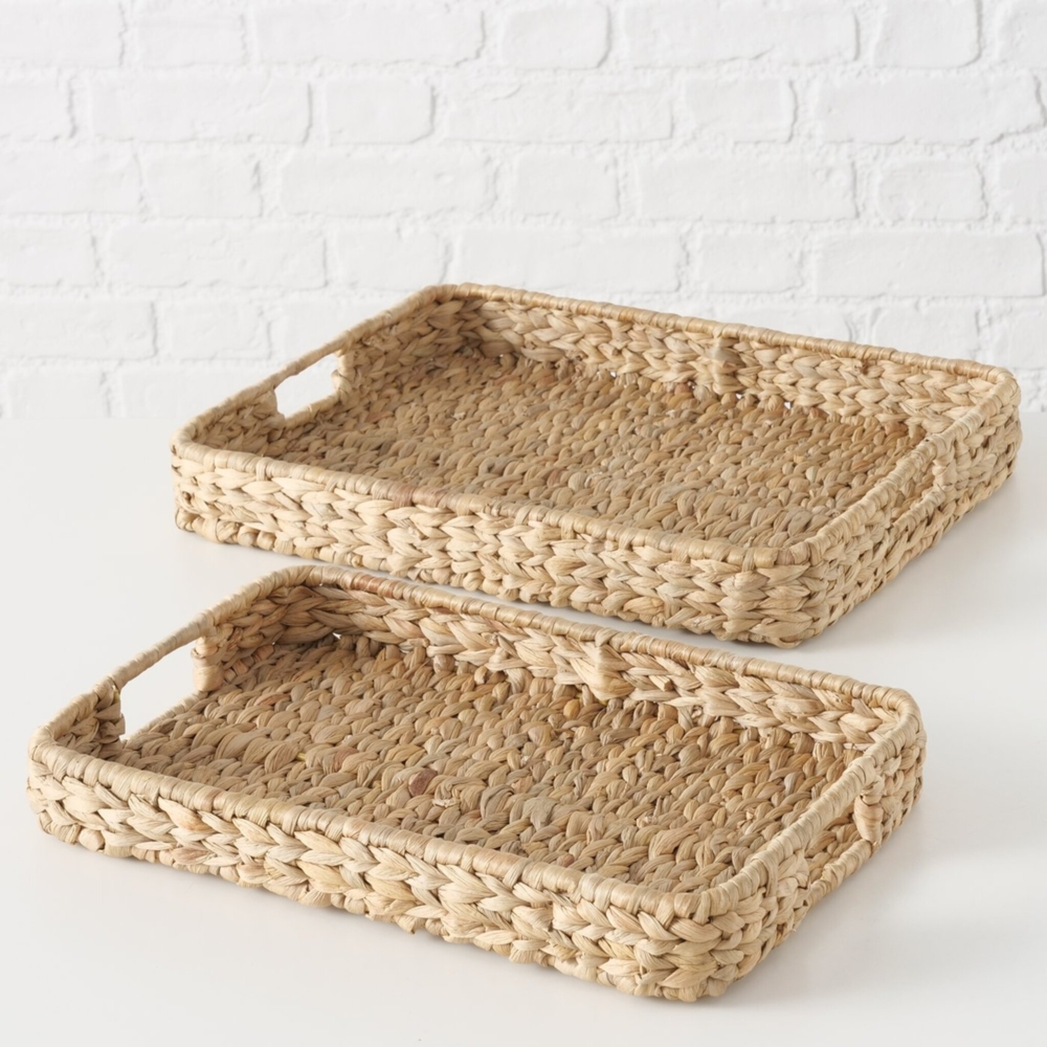 Tablett Cado 2er-Set, natur 