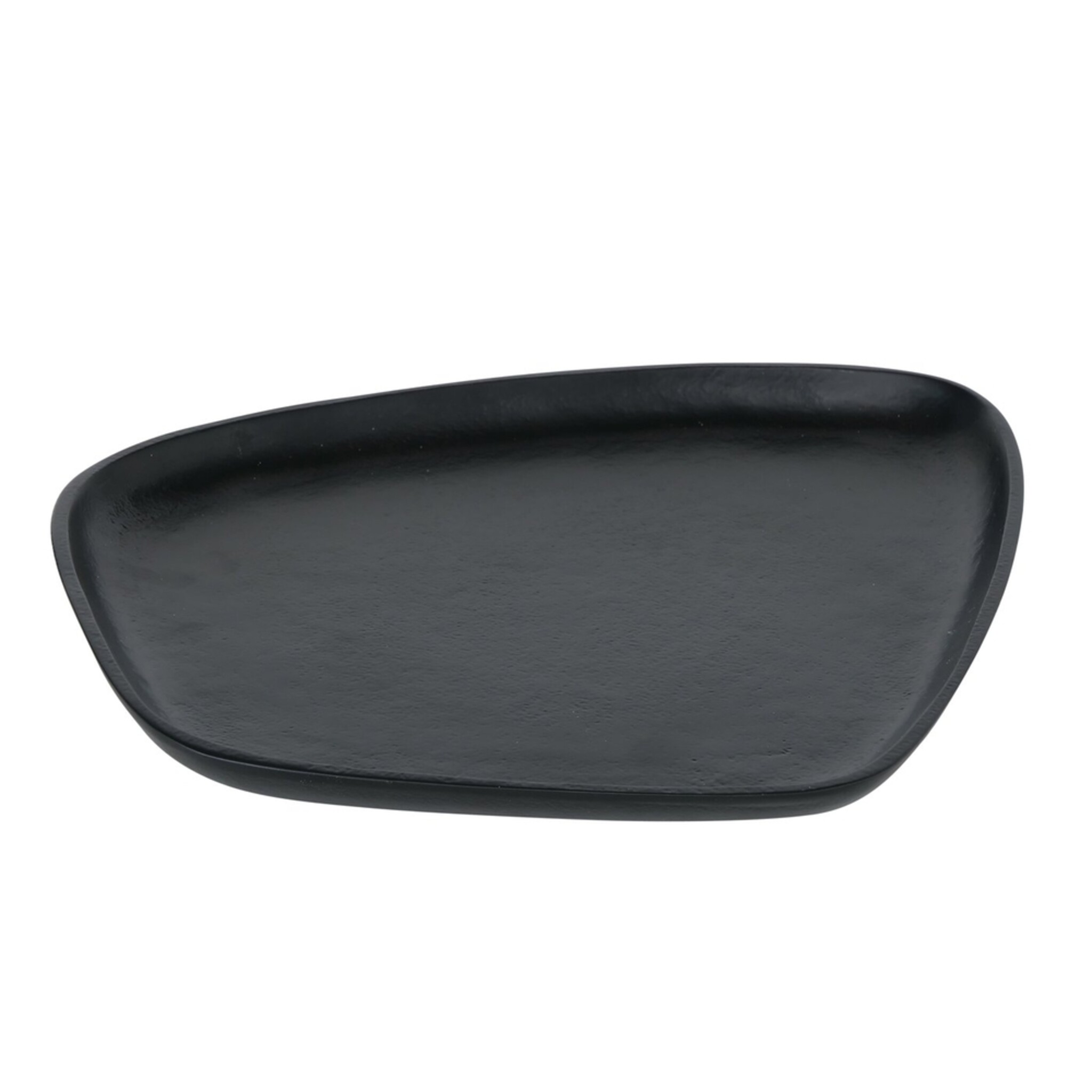 Boltze Tablett Marlisa 3-teiliges Set Schwarz Matt, schwarz 