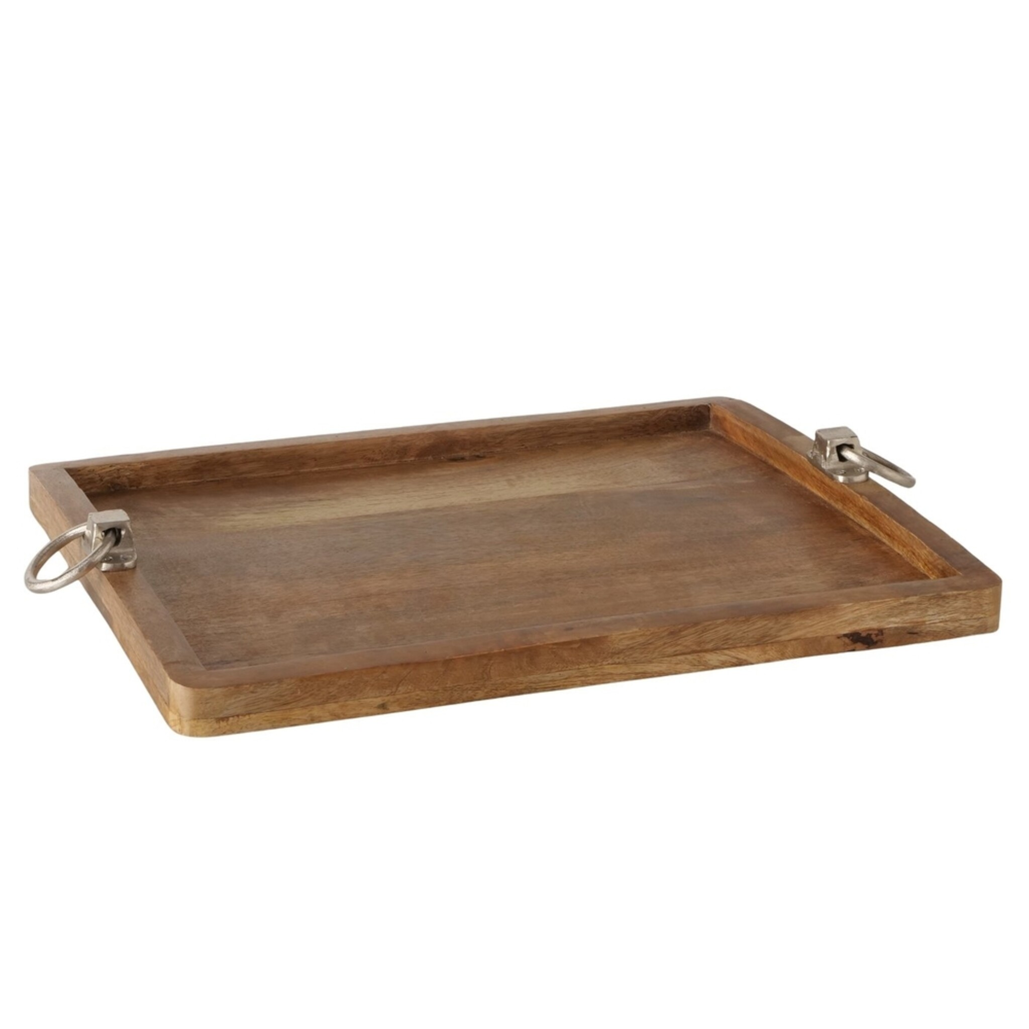 Tablett Ringa Mangoholz, natur 55 x 44,5 x 7 cm