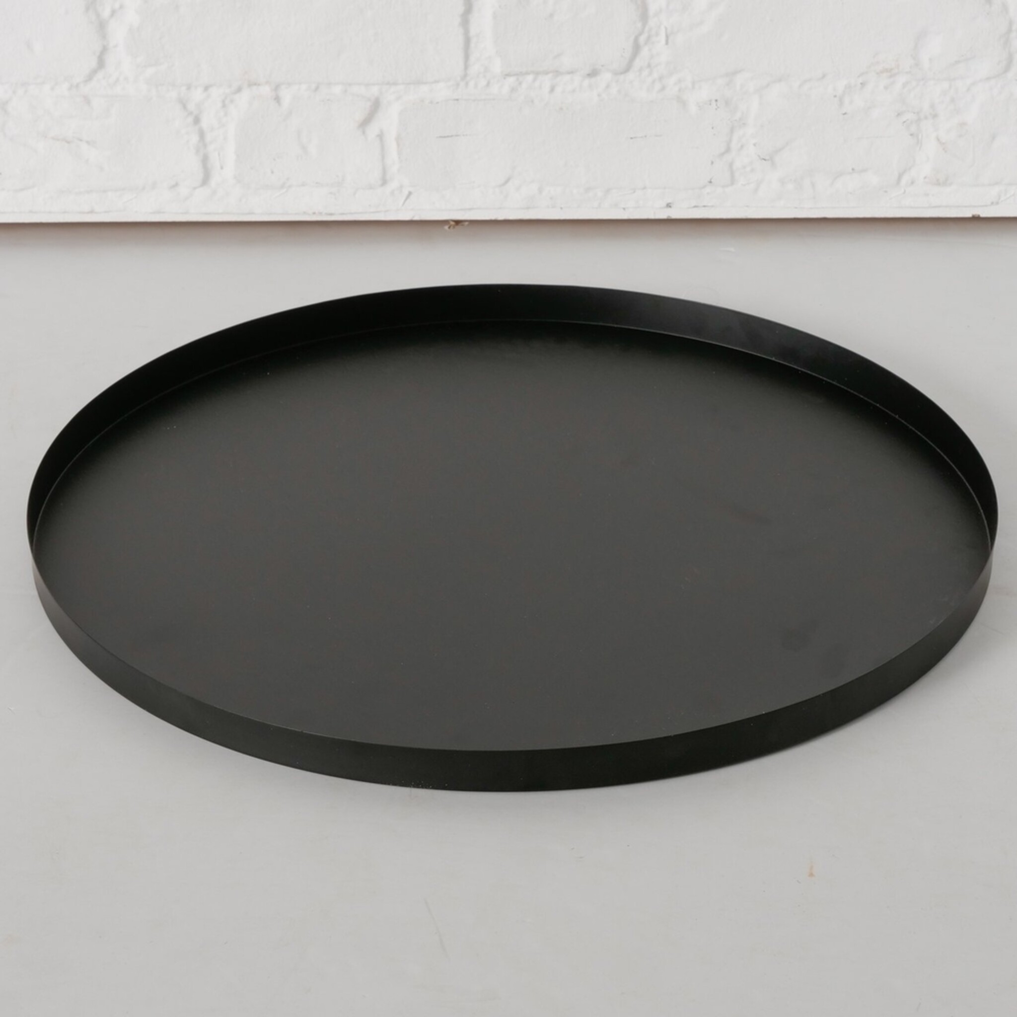 Tablett Rondella, schwarz Ø 51 cm x 52 x 17 x 2,3 cm