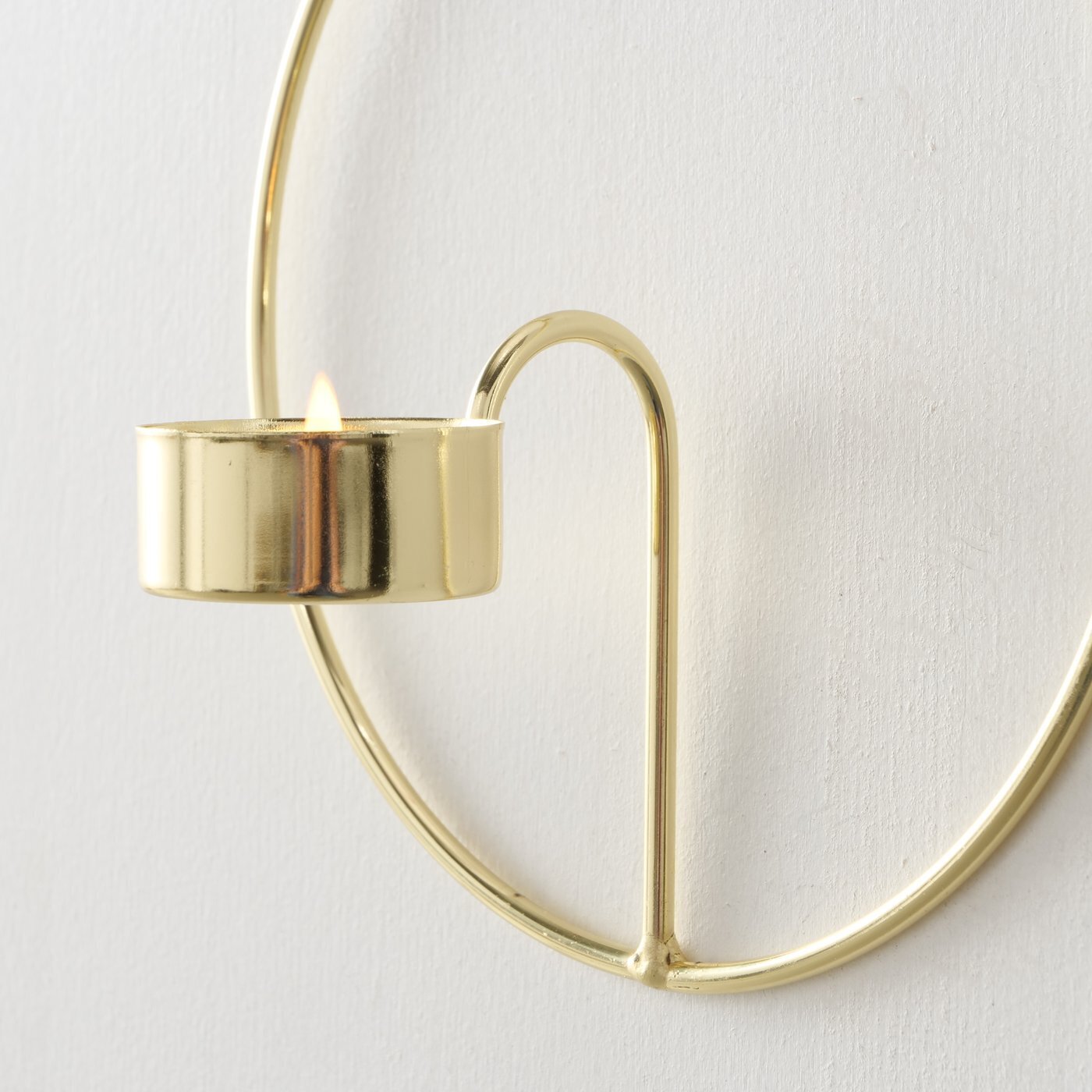 Teelichthalter Rumba 2 teilig, gold 