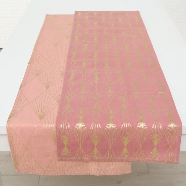 Tischläufer Galina 2er Set, rosa 