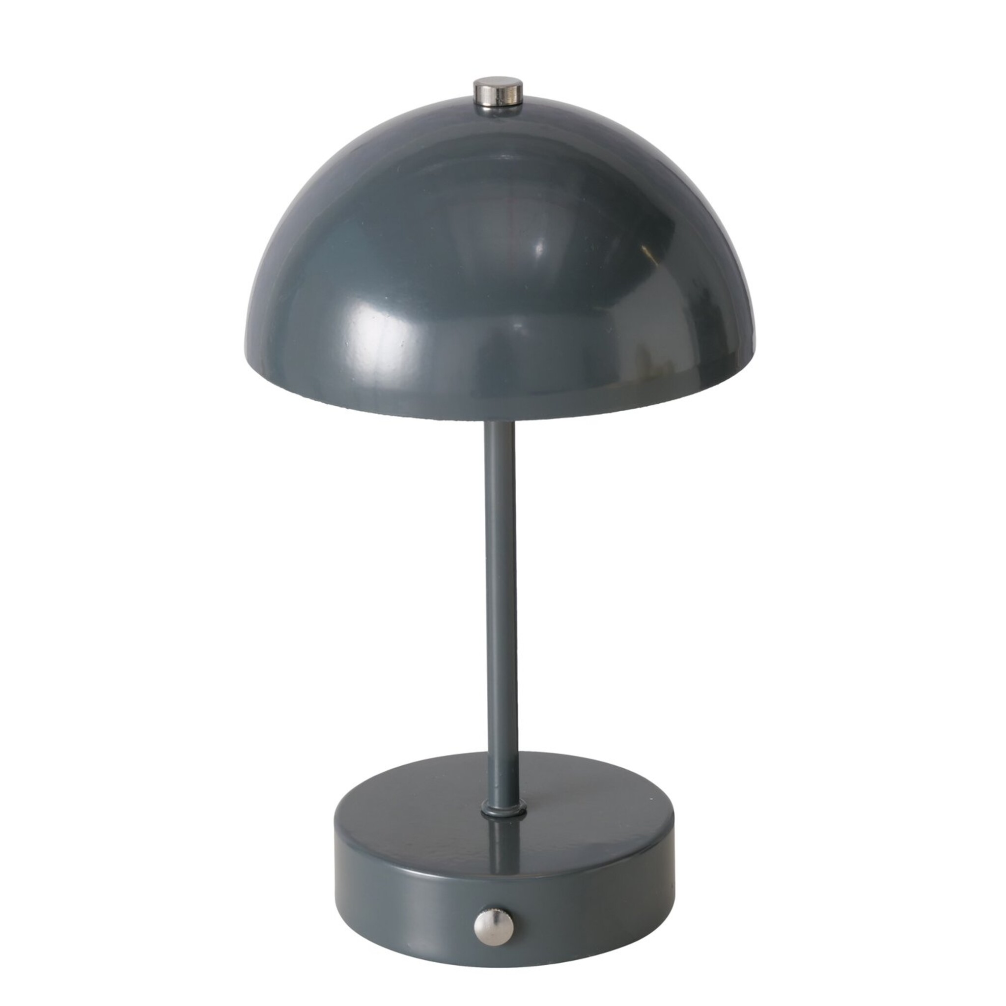 Tischlampe Petunia Kabellos, grau 