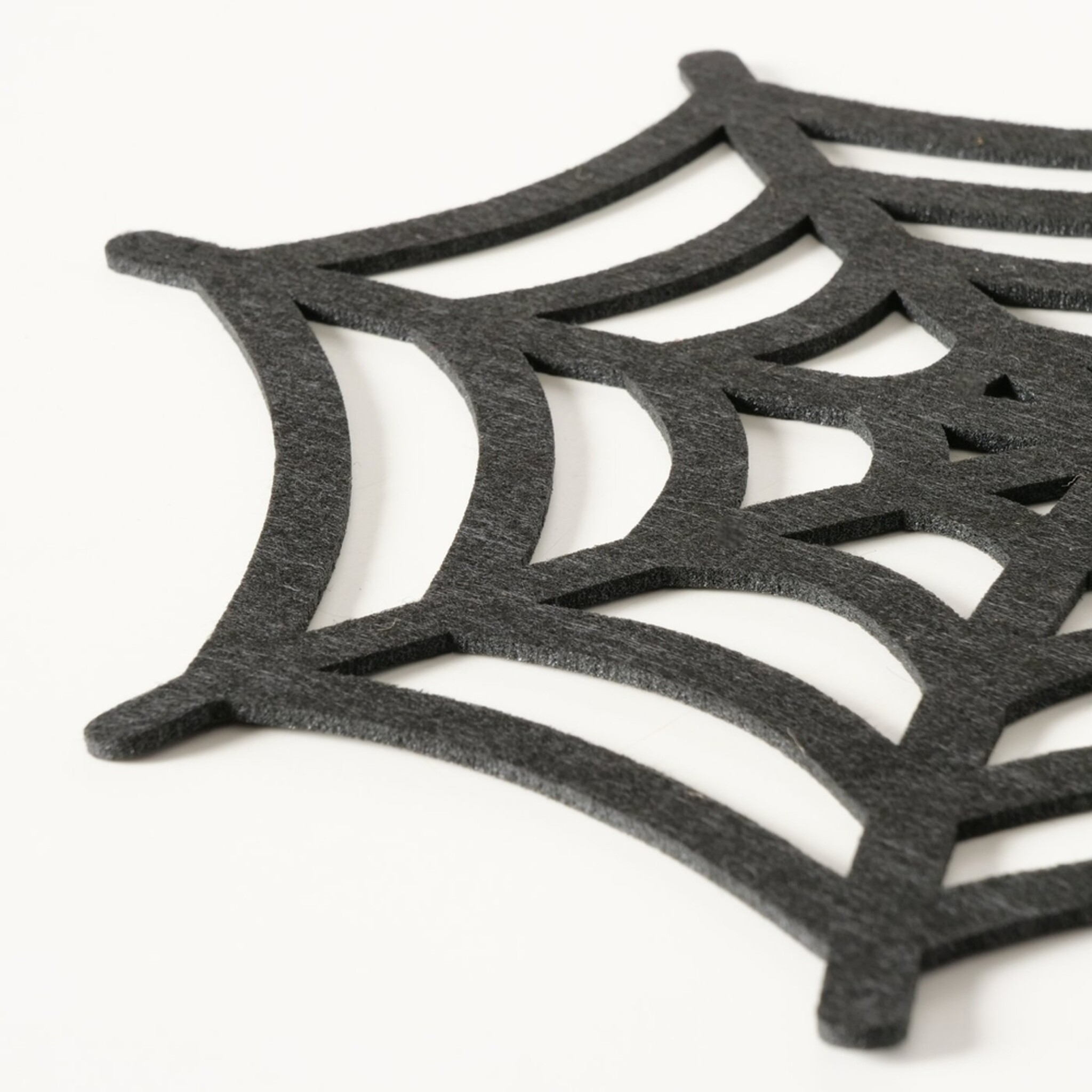 Halloween Tischset Webba, 4 tlg., schwarz 