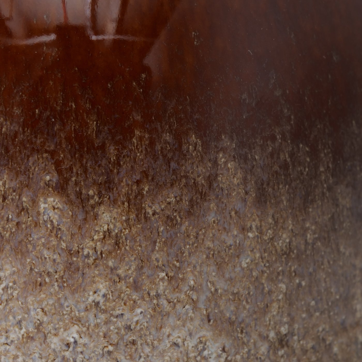 Vase Kaso, braun 