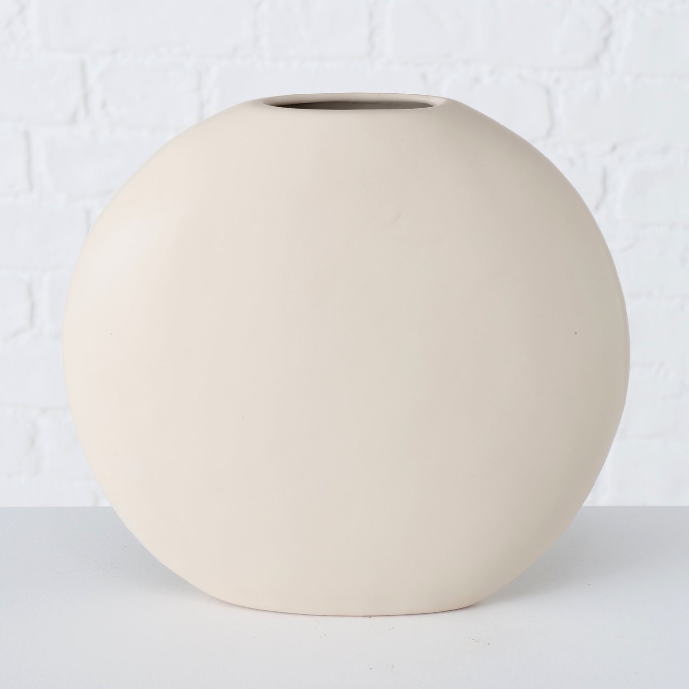 Vase Matteo grau, grau 26 x 8 x 31 cm