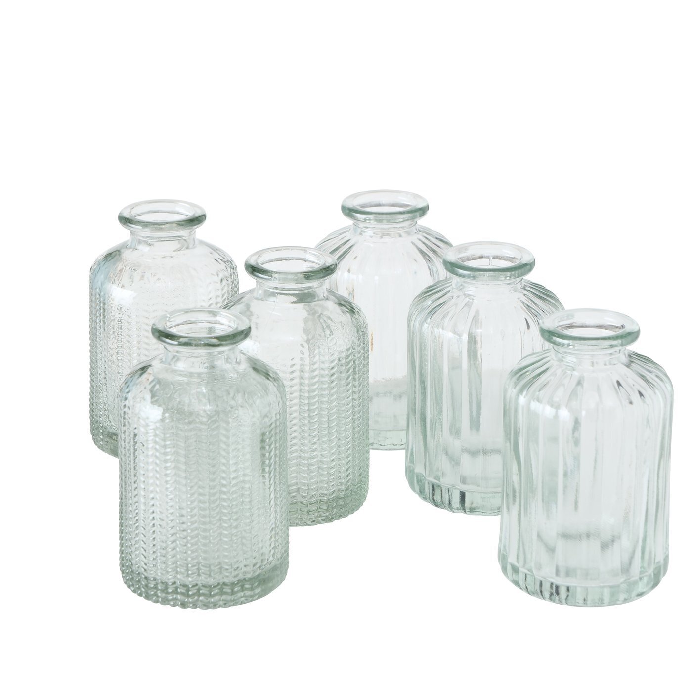 Vase Merula 3-teilig, klar 