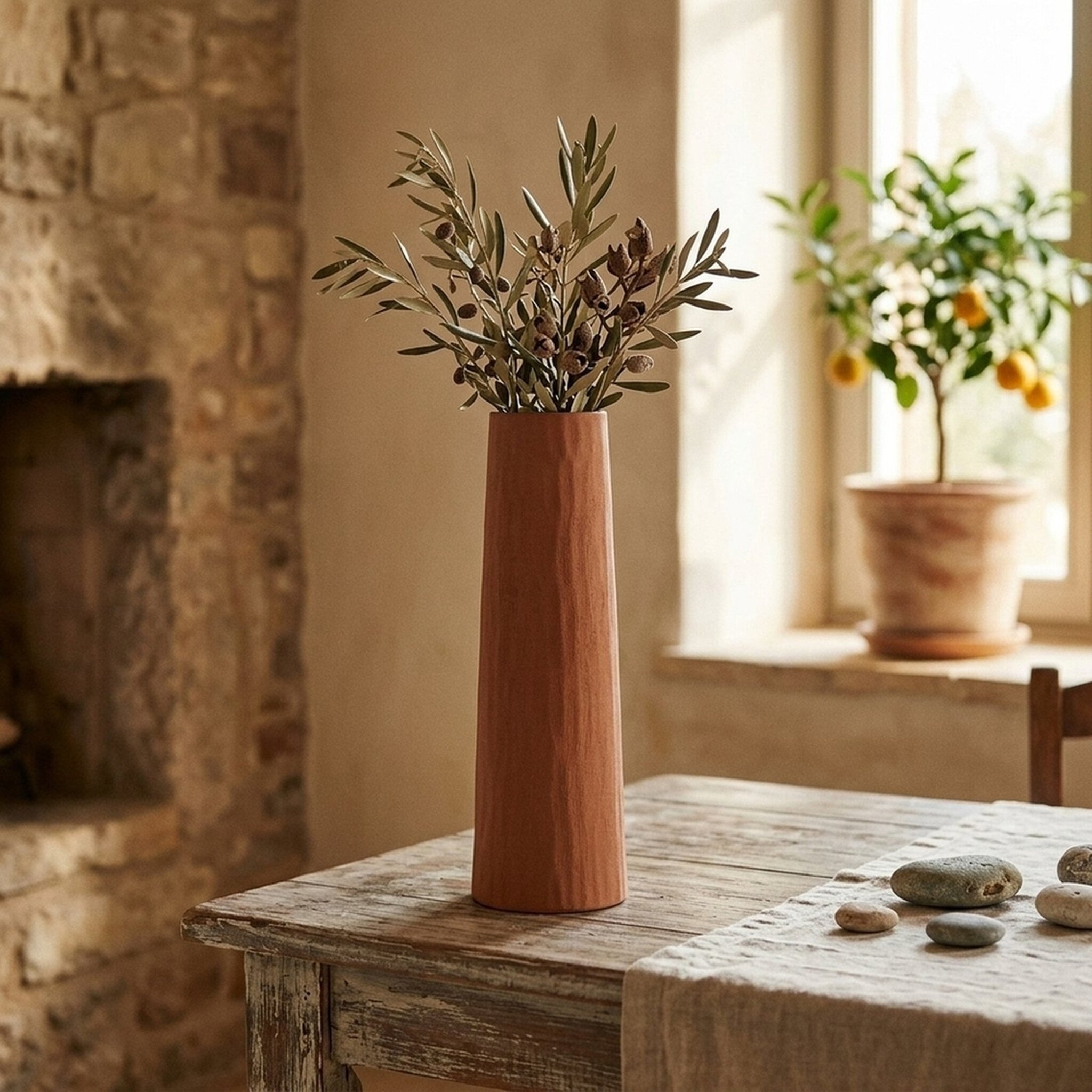 Vase Trima Steinzeug