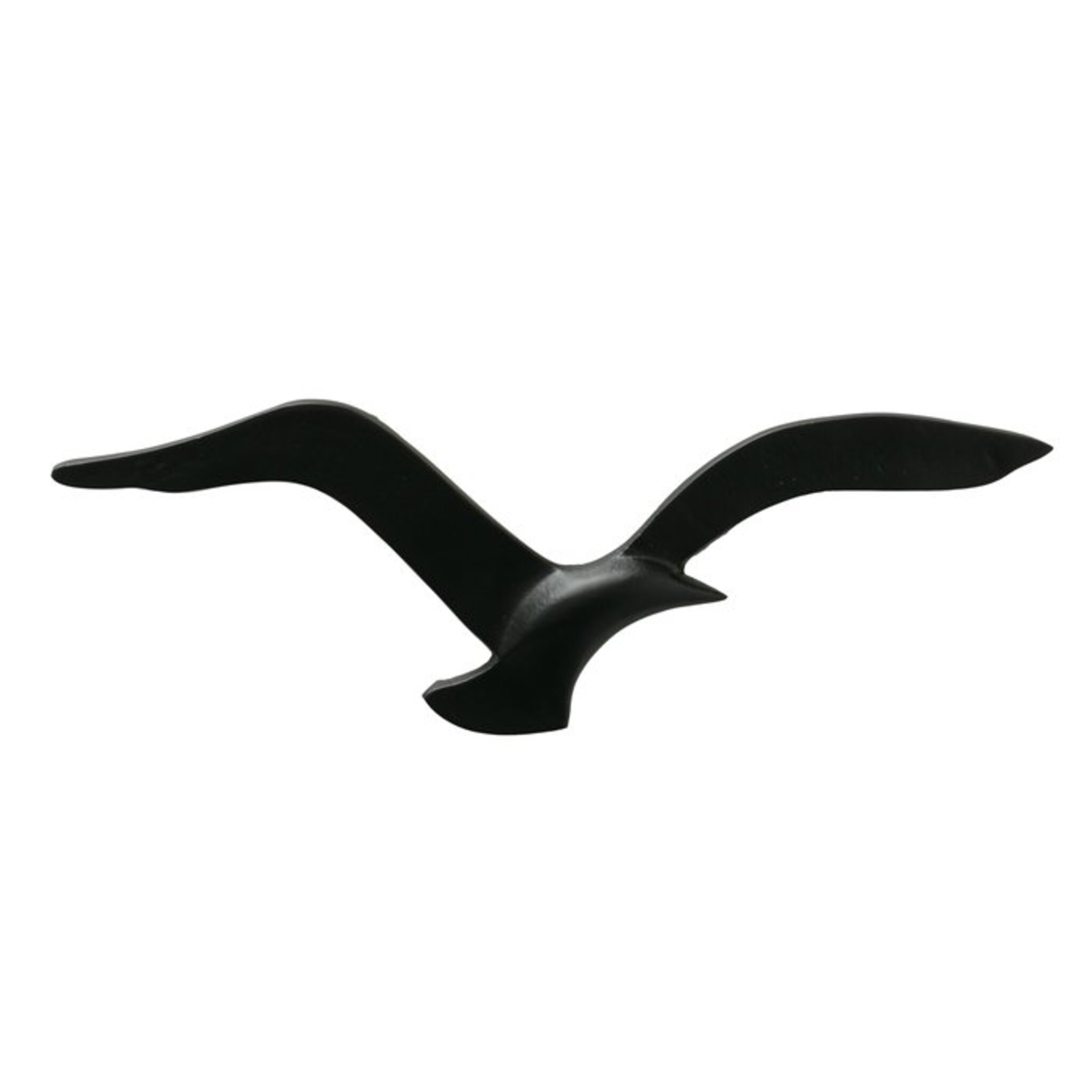 Wandobjekt Birdy, Wanddeko 2 tlg., schwarz 