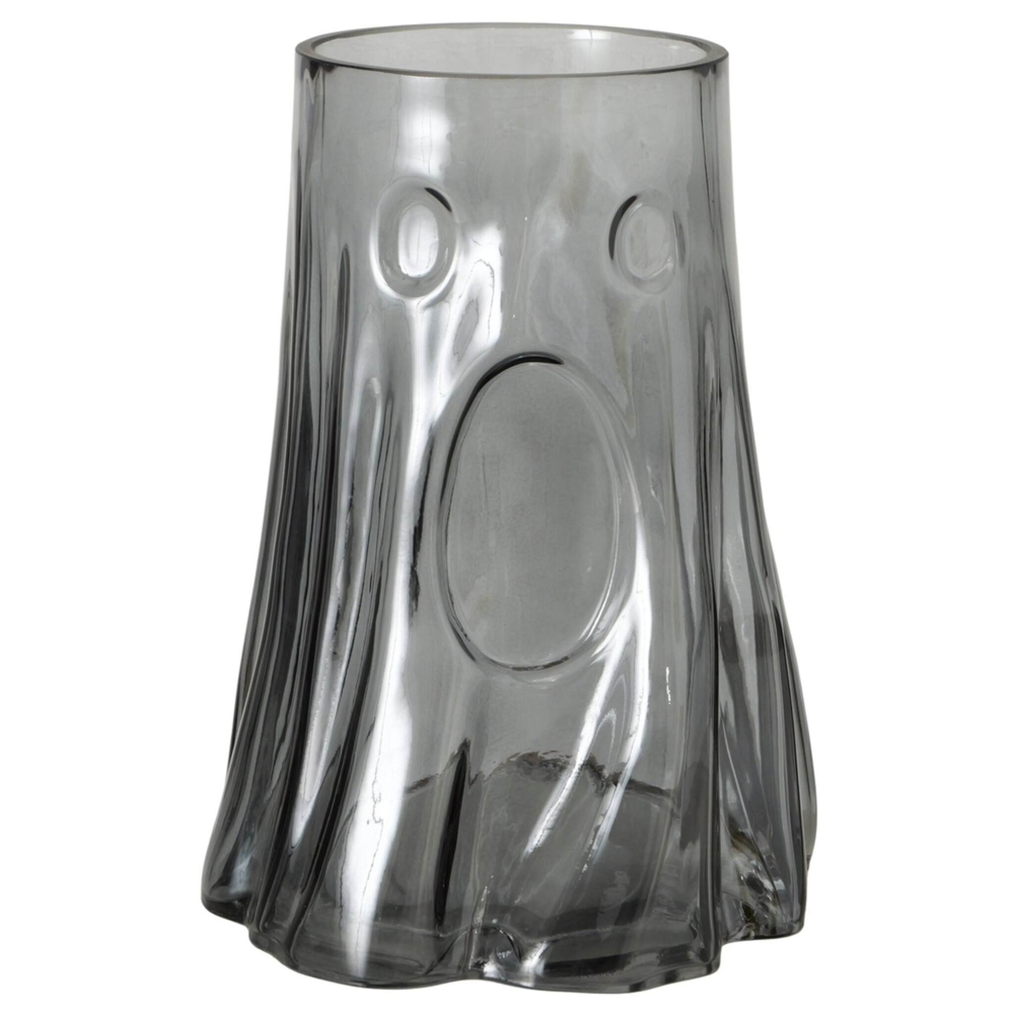 Windlicht Hubuha Grau 23 cm,  