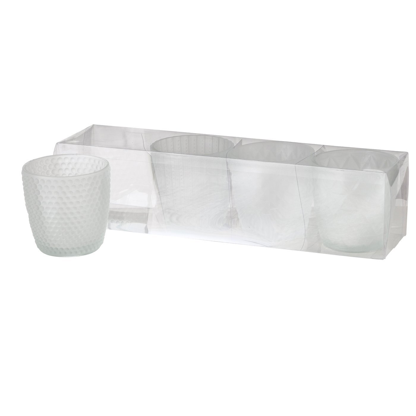 Windlicht Marilu 4er Set, klar 