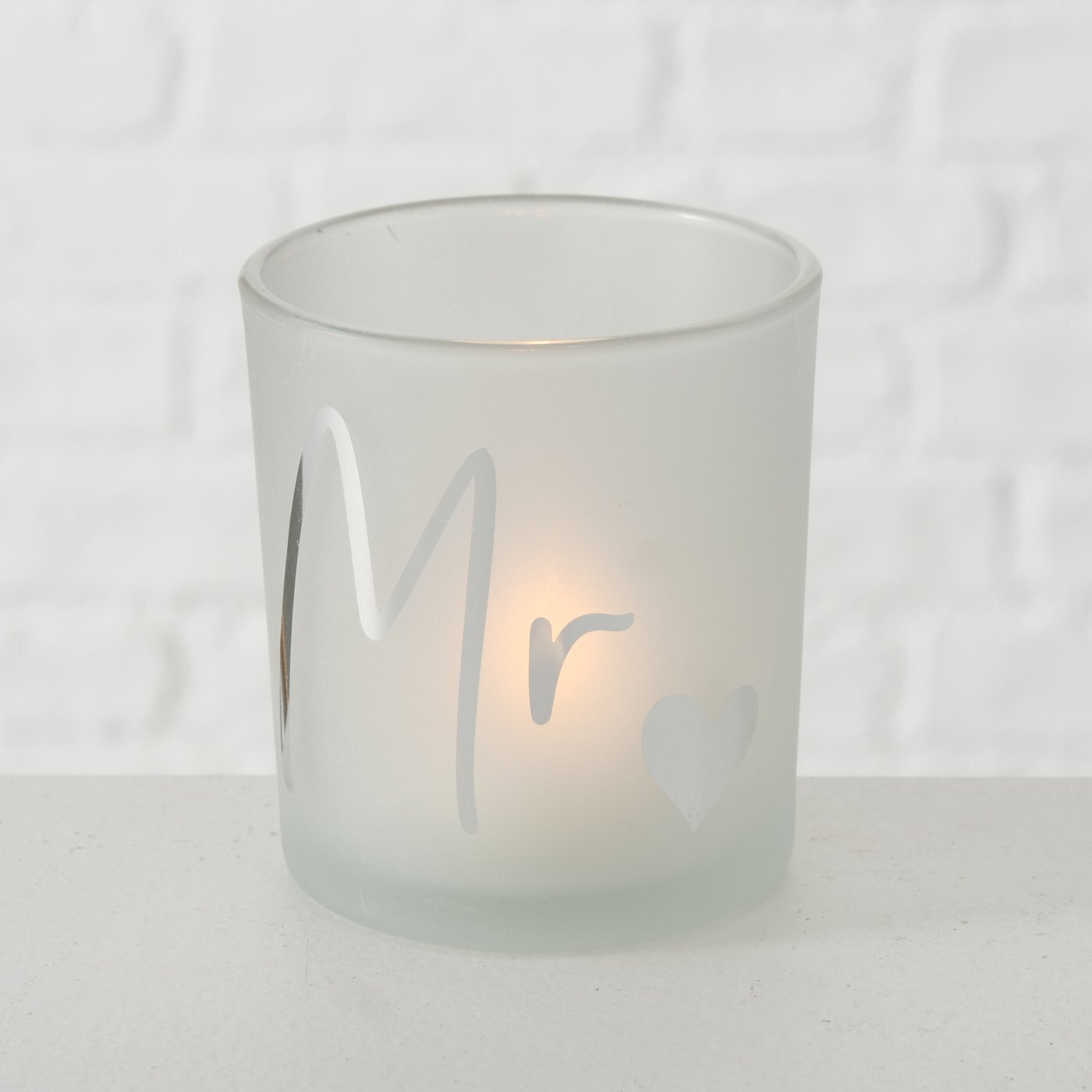 Windlicht Marry 2er Set, weiss 