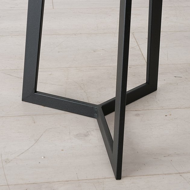 2er Set Windlicht Sola mit Ständer, schwarz 