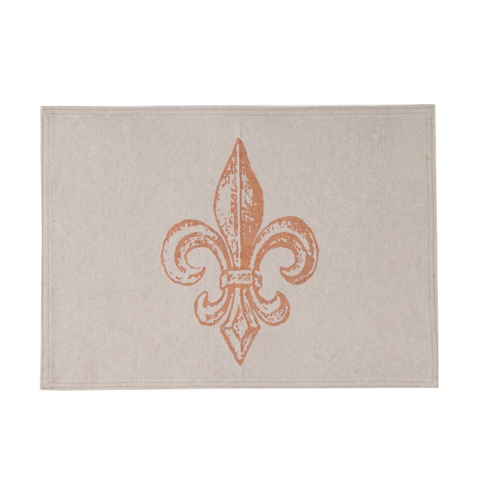 Tischset Fleur de Lys, beige 