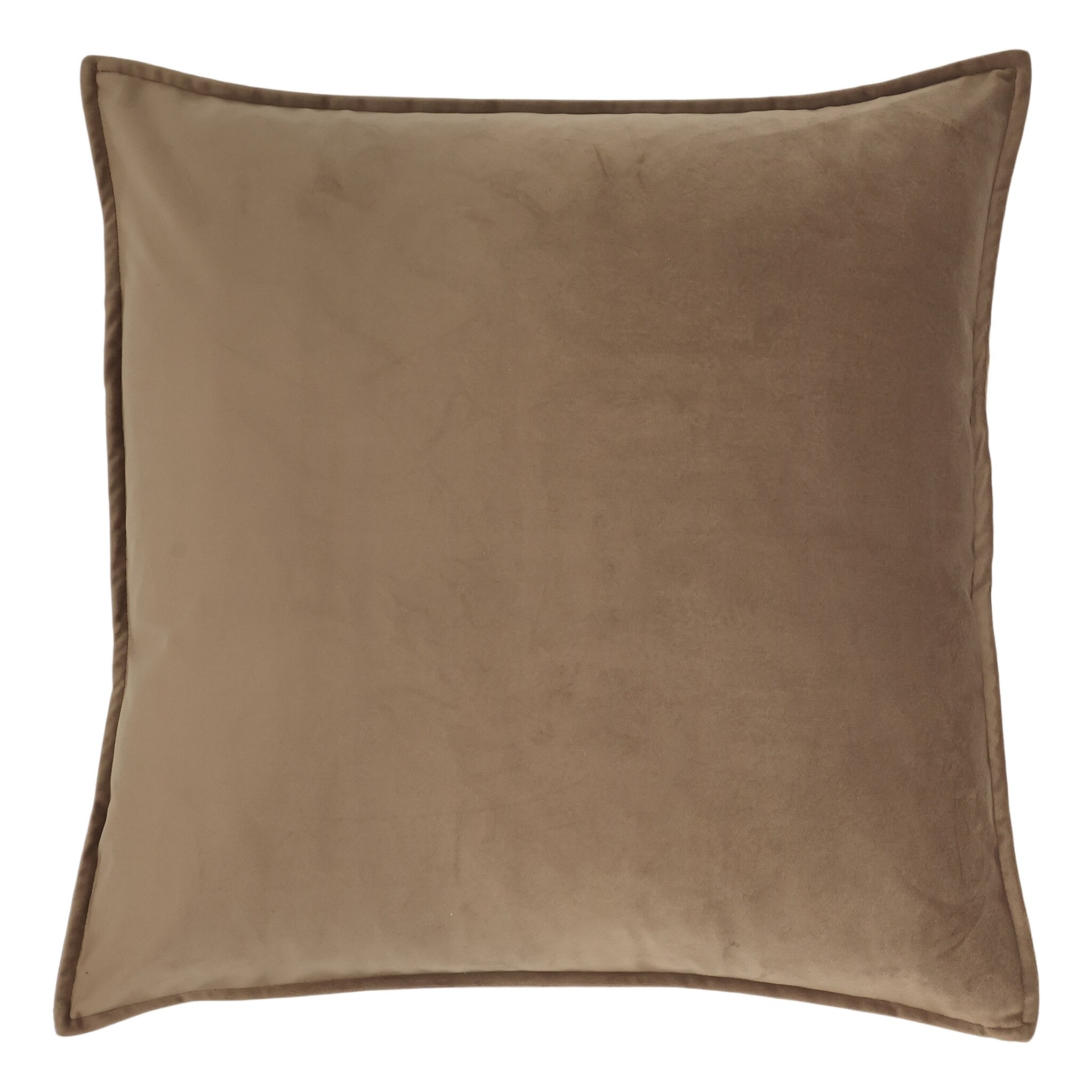 Aix Kissebezug Velour 50x50cm, nougat 