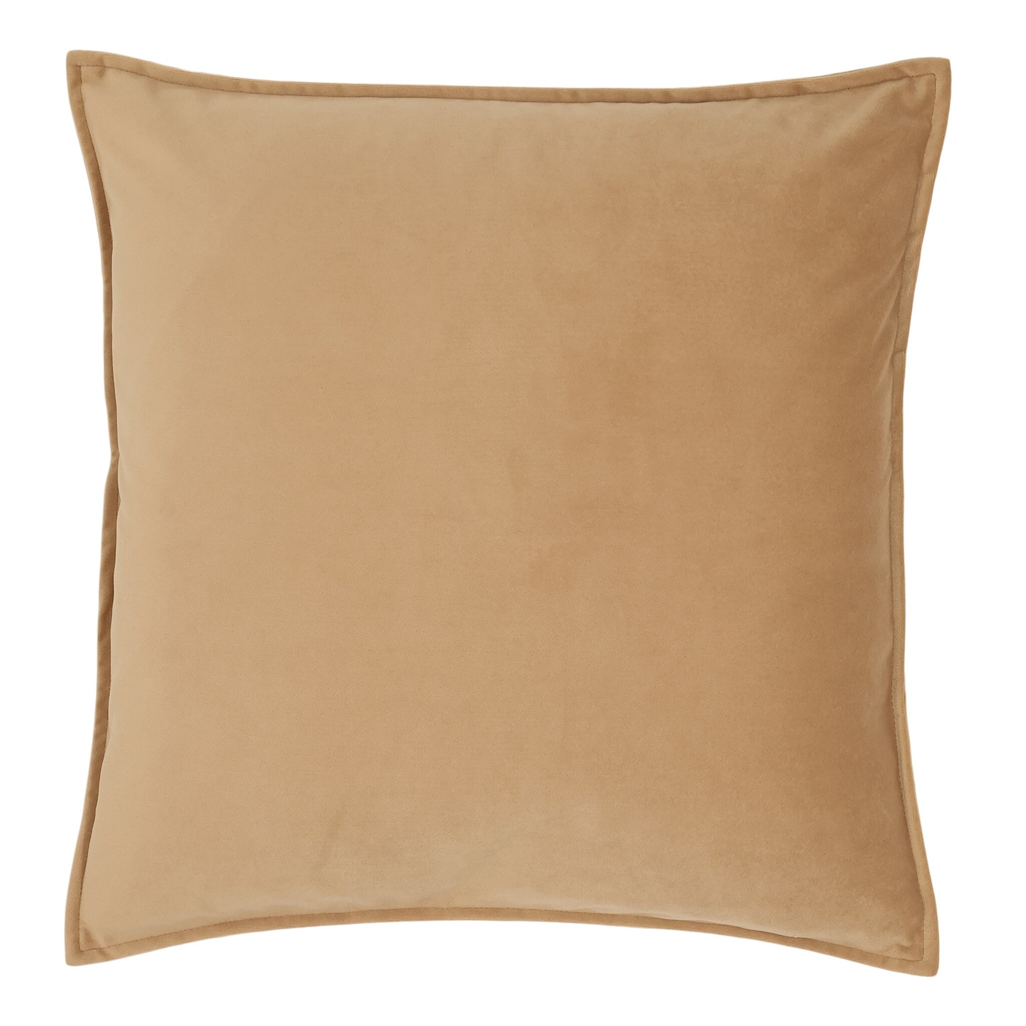 Aix Kissebezug Velour 50x50cm, honig 
