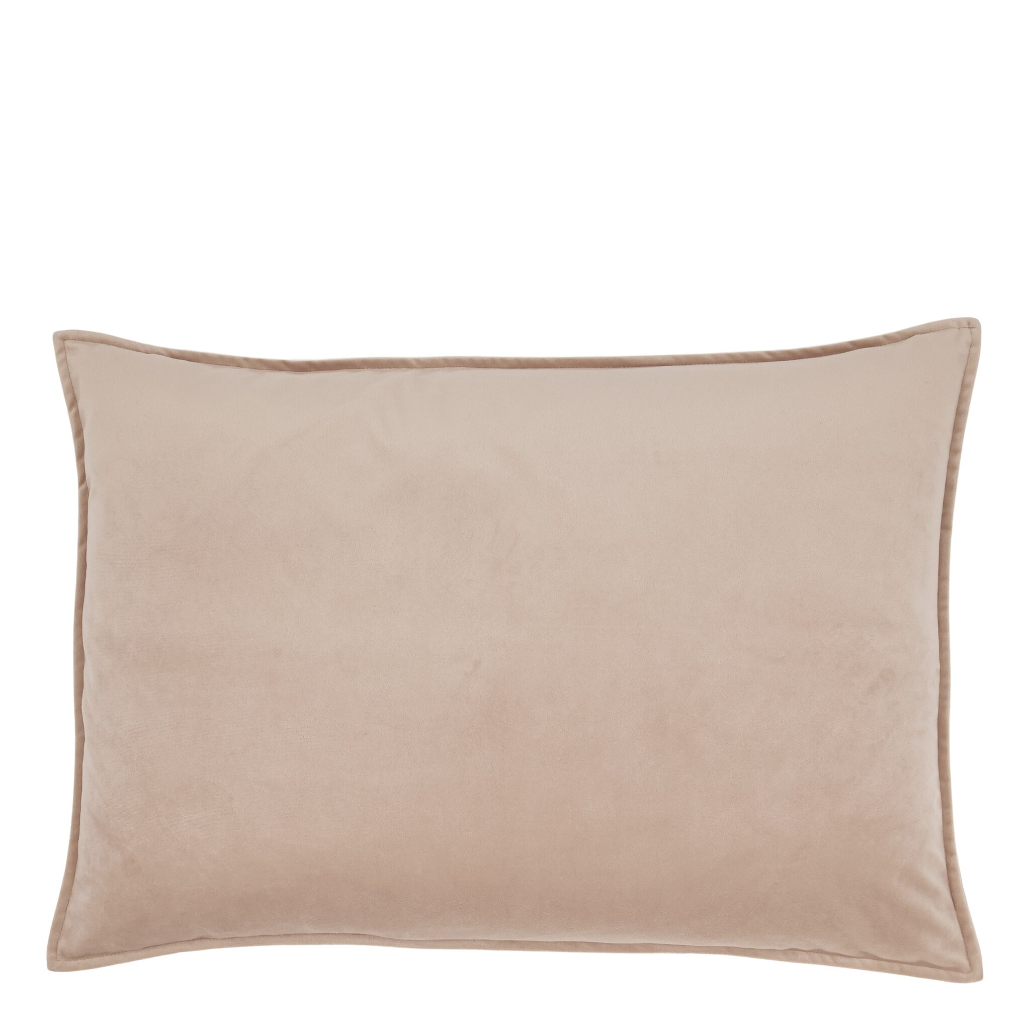 Aix Kissebezug Velour 70x50cm, staubig rosa 