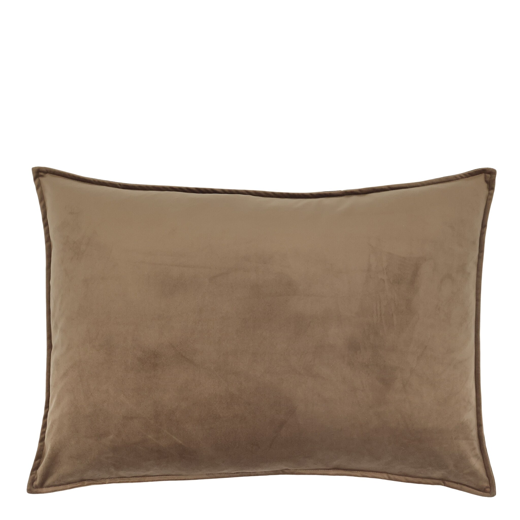 Aix Kissebezug Velour 70x50cm, nougat 