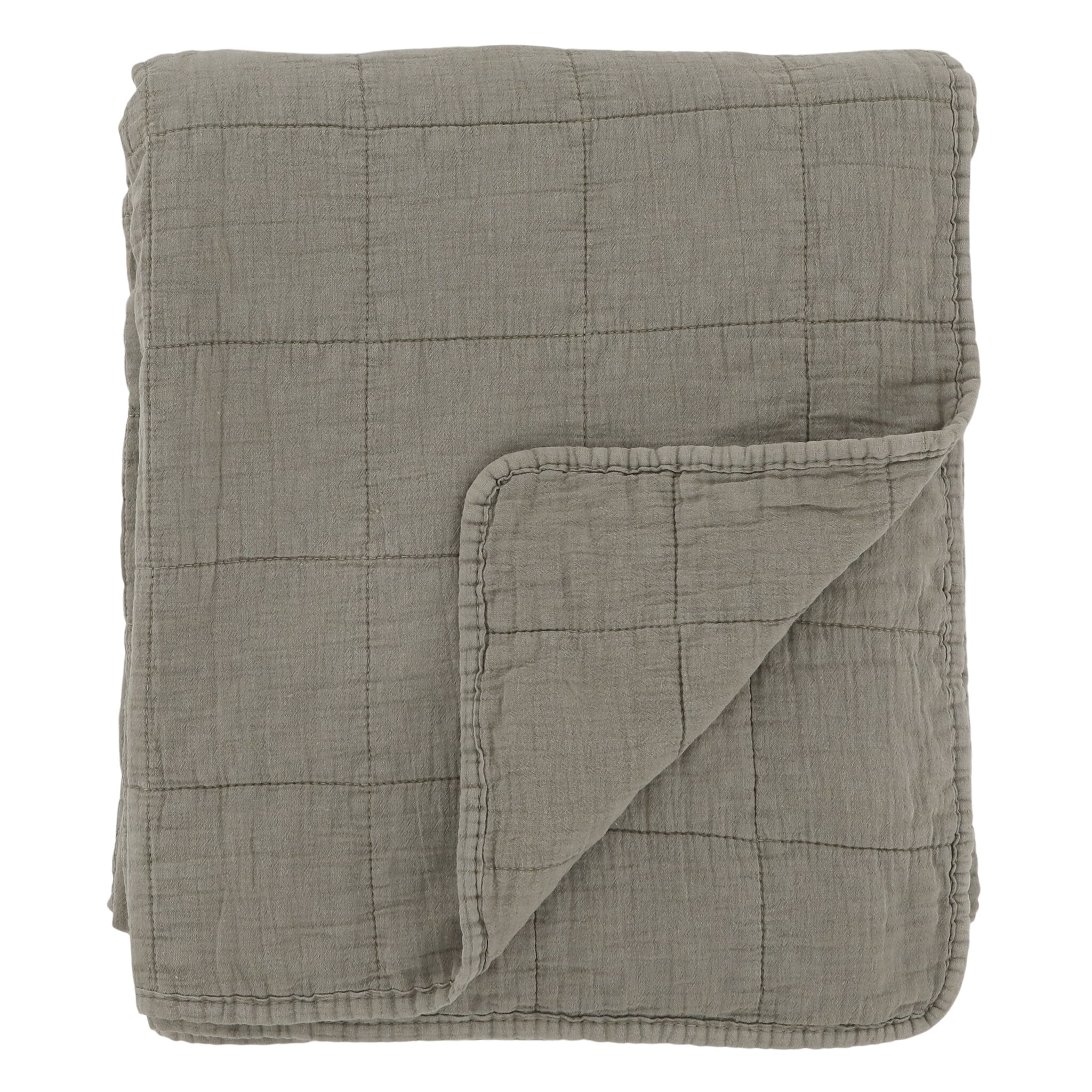 Aix Vintage Quilt, eukalyptus 