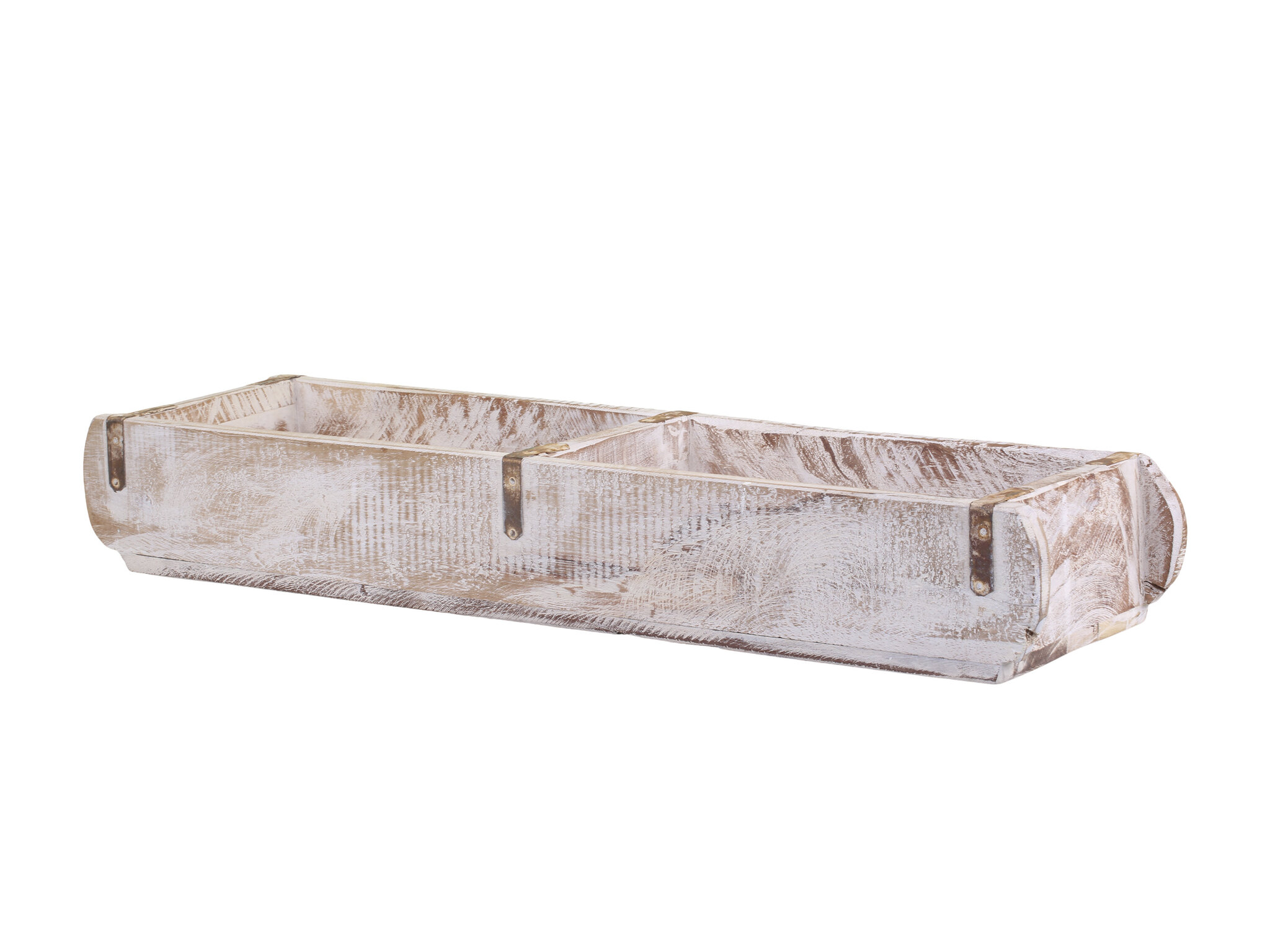 Alte Ziegelform weiß 2-fach Mango, weiss 