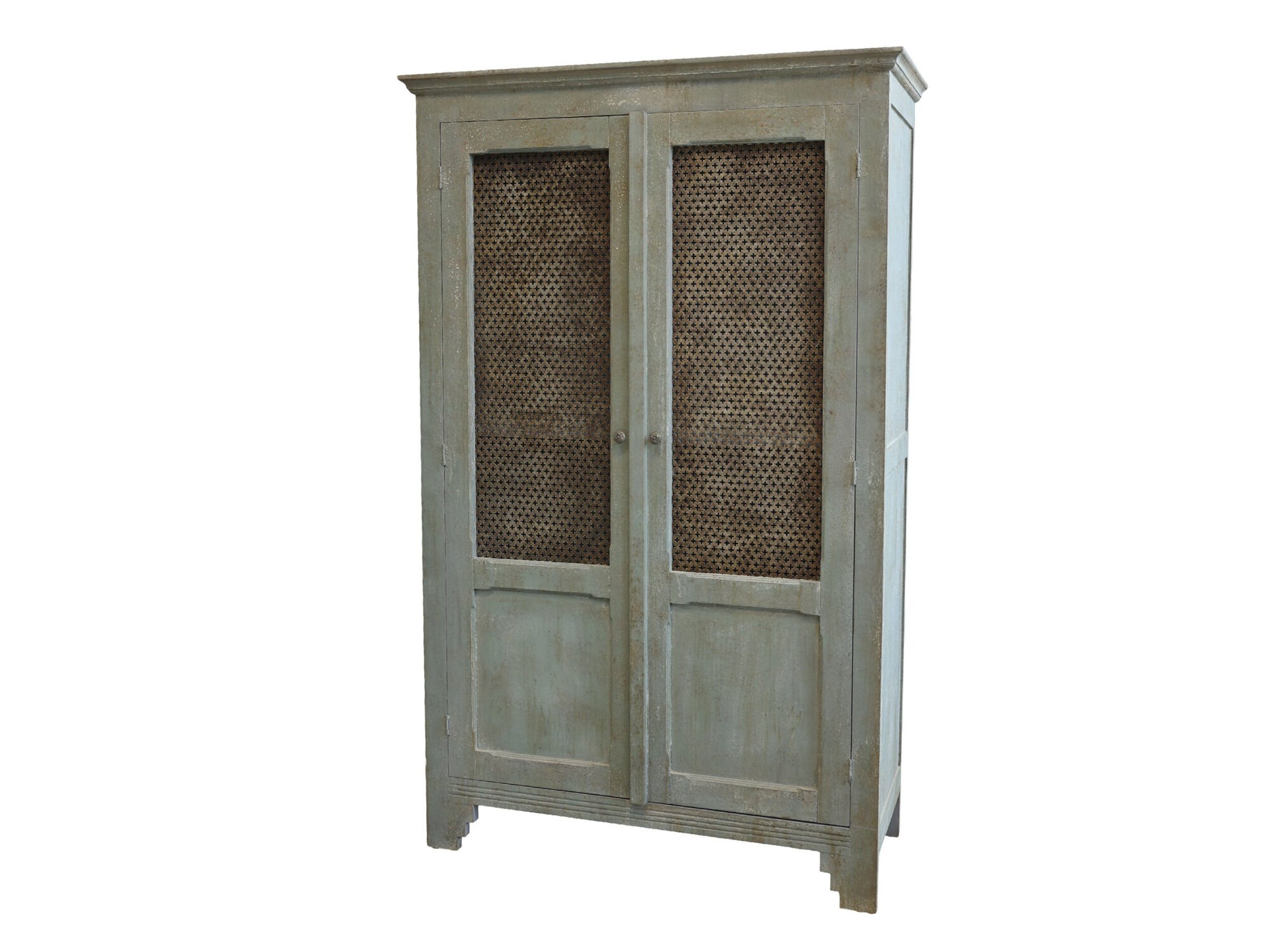 Alter französicher Wäscheschrank, opal 
