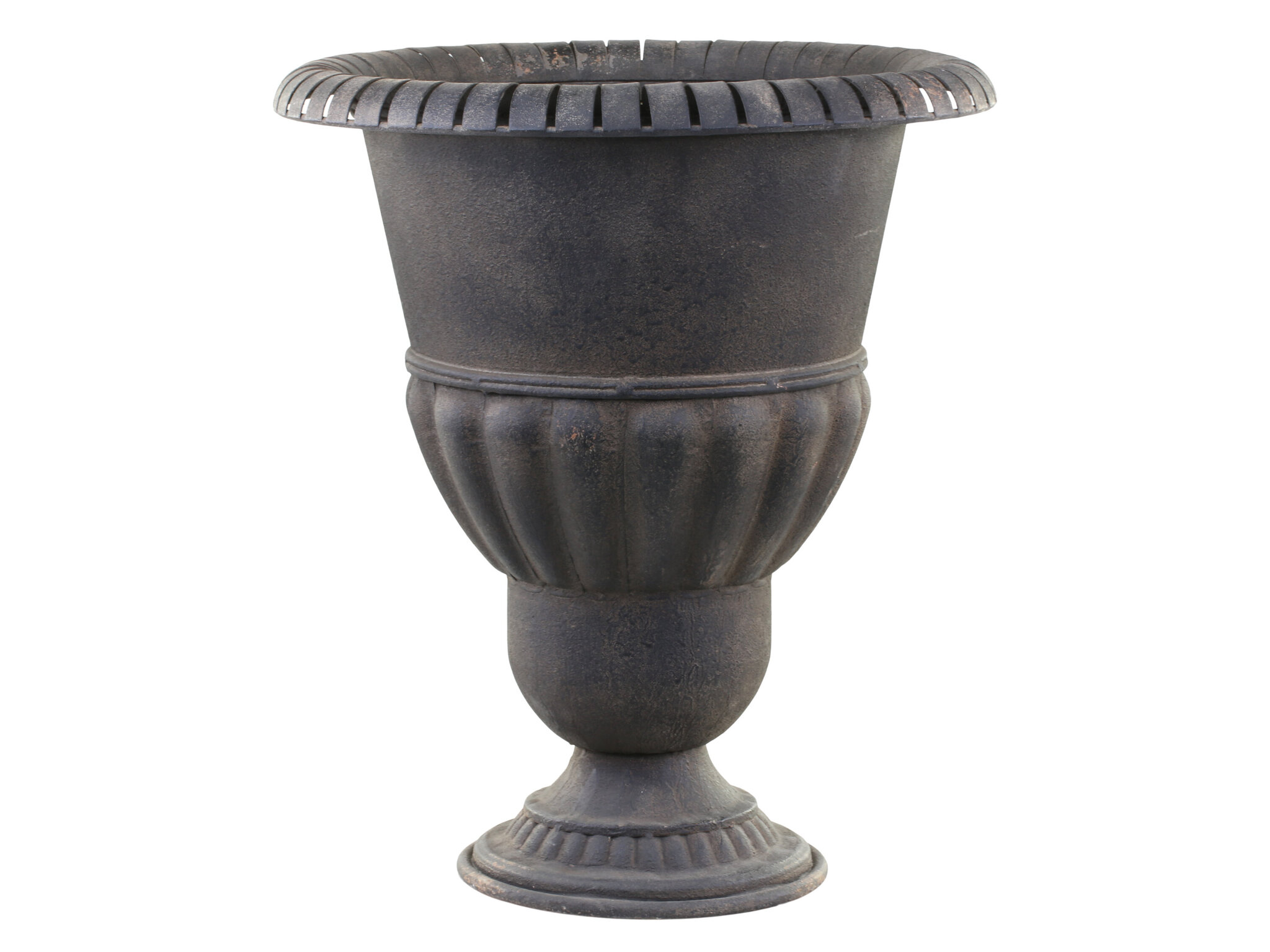 Antiker Blumentopf auf Fuß | Chic Antique