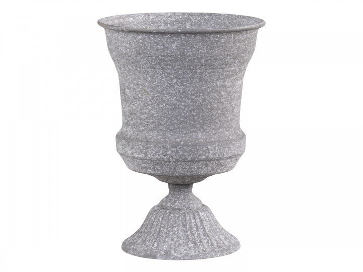 Blumentopf auf Fuß mit Dekor | Chic Antique
