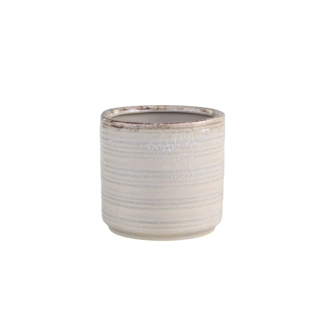 Blumentopf Niort, antique latte H16,5 x Ø18 cm