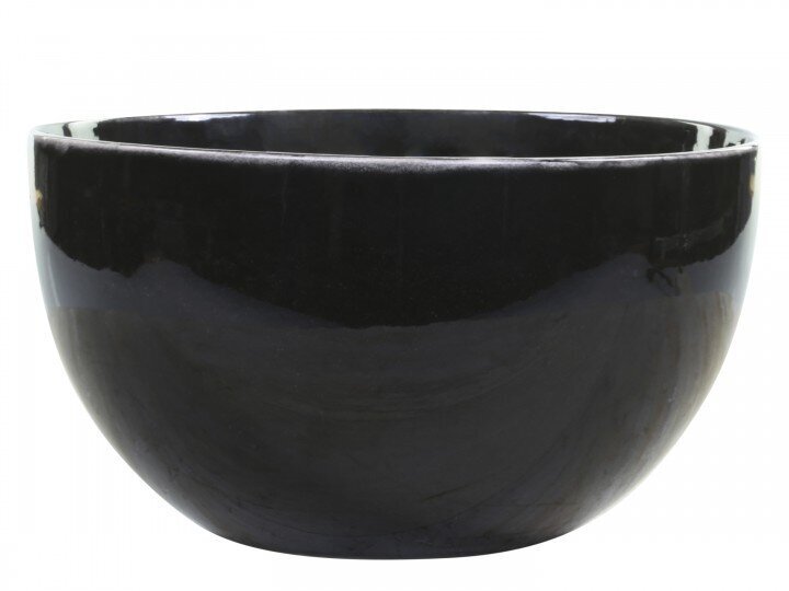 Chic Antique Calais Salatschüssel, schwarz H14/D25 cm