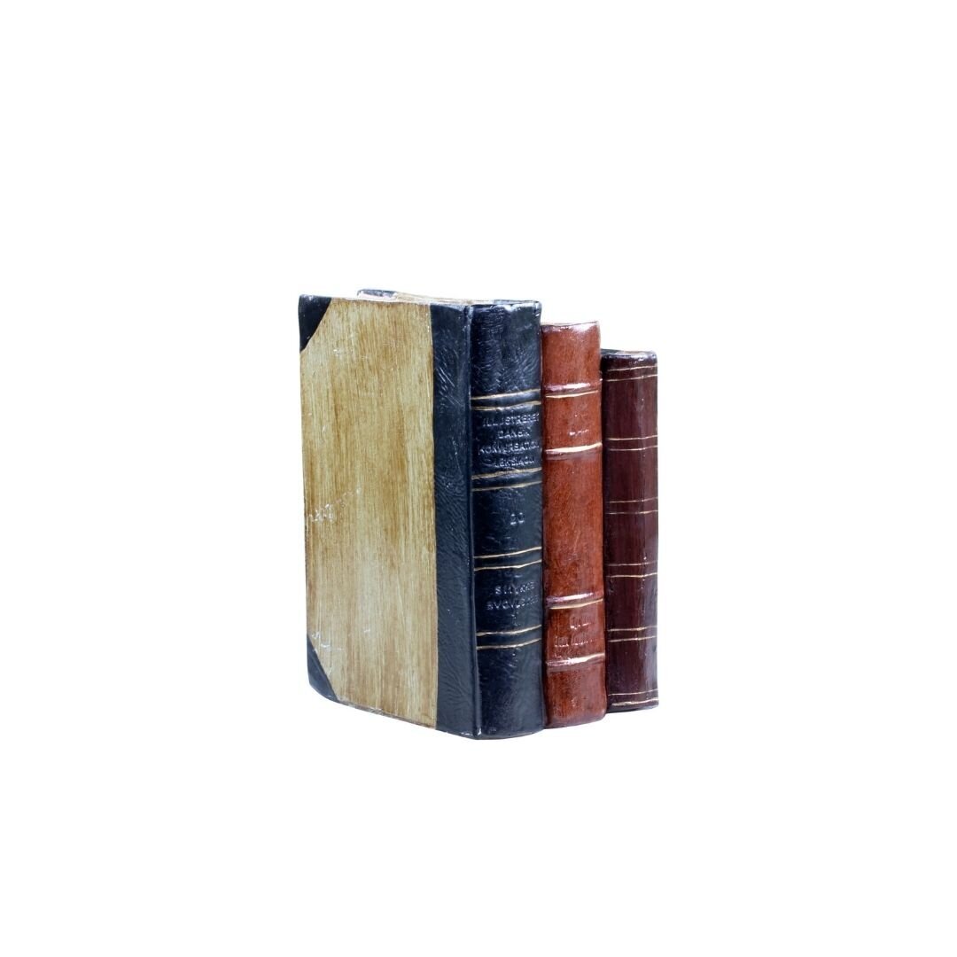 Dekobücher French Vintage, antik braun 